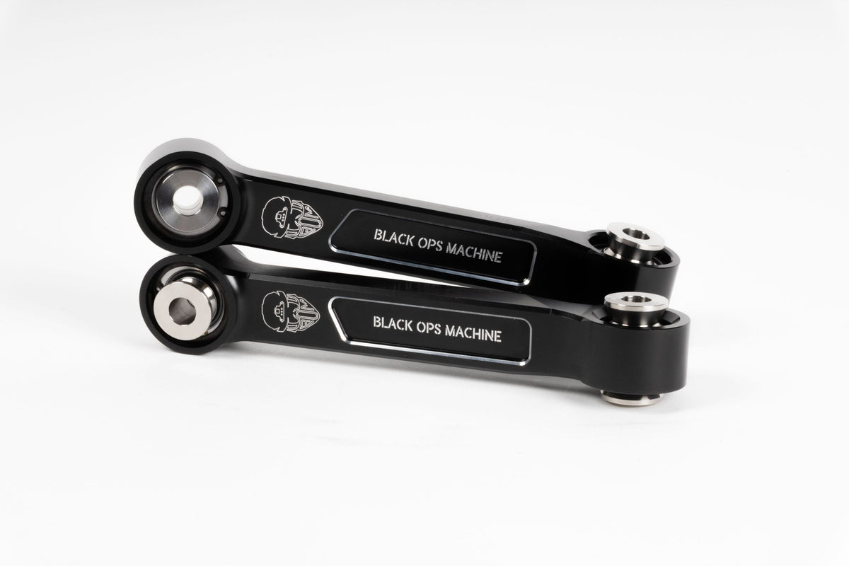 Polaris RZR XP1000 Front Sway Bar Links - 6061 Billet Aluminum, Fully Adjustable (Sold in Pairs)