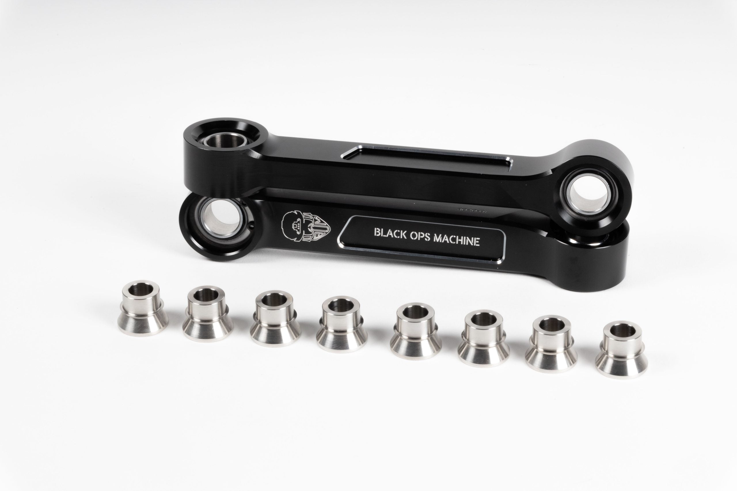 Polaris RZR XP1000 Front Sway Bar Links - 6061 Billet Aluminum, Fully Adjustable (Sold in Pairs)