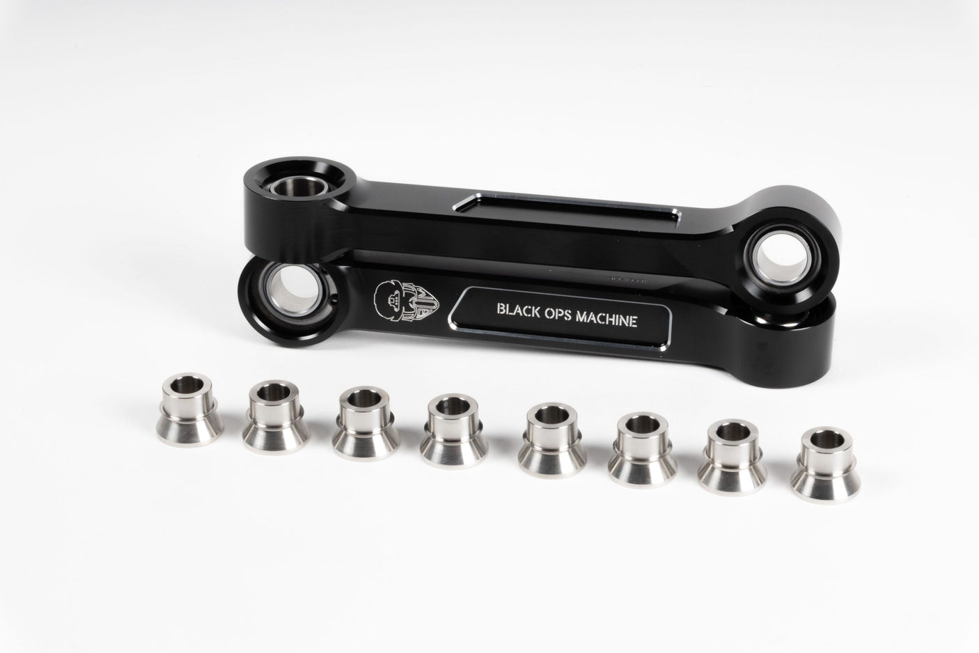 Polaris RZR XP1000 Front Sway Bar Links - 6061 Billet Aluminum, Fully Adjustable (Sold in Pairs)