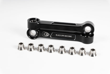 Polaris RZR XP1000 Front Sway Bar Links - 6061 Billet Aluminum, Fully Adjustable (Sold in Pairs)