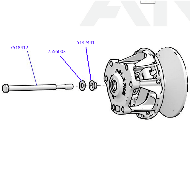 Photo of RPM SXS RPM XP1000 / XP900 Titanium Primary Clutch Bolt Kit : M14x1.5X215mm 7518412 by RPM SXS - Premium for UTVs / Side by Sides