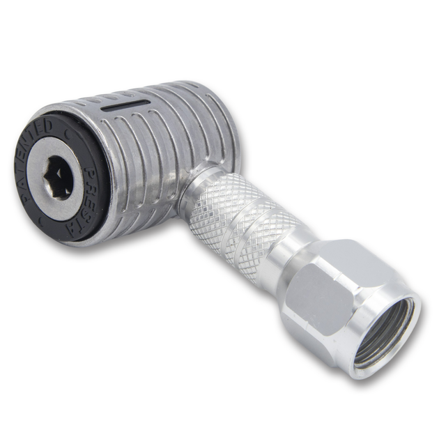 Photo of Lightning™ XP Locking Presta Air Chuck for Bike Tires - 1/4" F-NPT (Presta Valves) by JACO - Premium Air Chuck for UTVs / Side by Sides