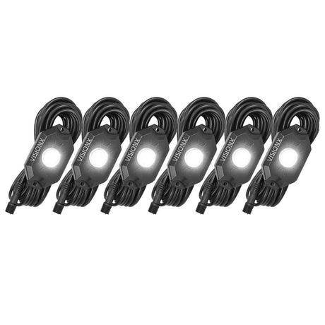 Photo of XP LED Rock Light 6 Pod Kit by Vision X Off-Road - Premium LED Accent Lighting for UTVs / Side by Sides