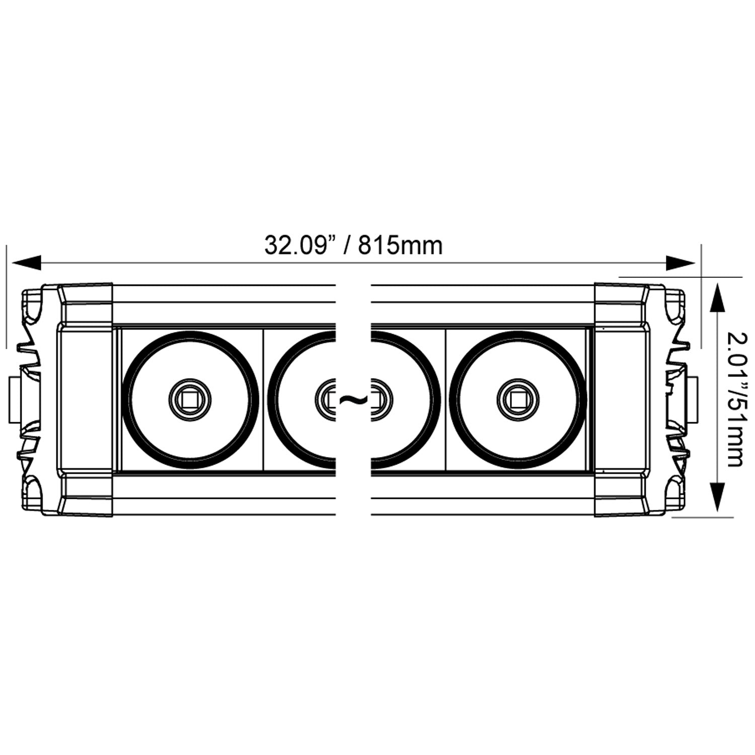 Photo of 2016-2023 Toyota Tacoma Bumper Light Bar Kit by Vision X Off-Road - Premium Vehicle Specific Kit for UTVs / Side by Sides