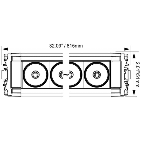 Photo of 2016-2023 Toyota Tacoma Bumper Light Bar Kit by Vision X Off-Road - Premium Vehicle Specific Kit for UTVs / Side by Sides