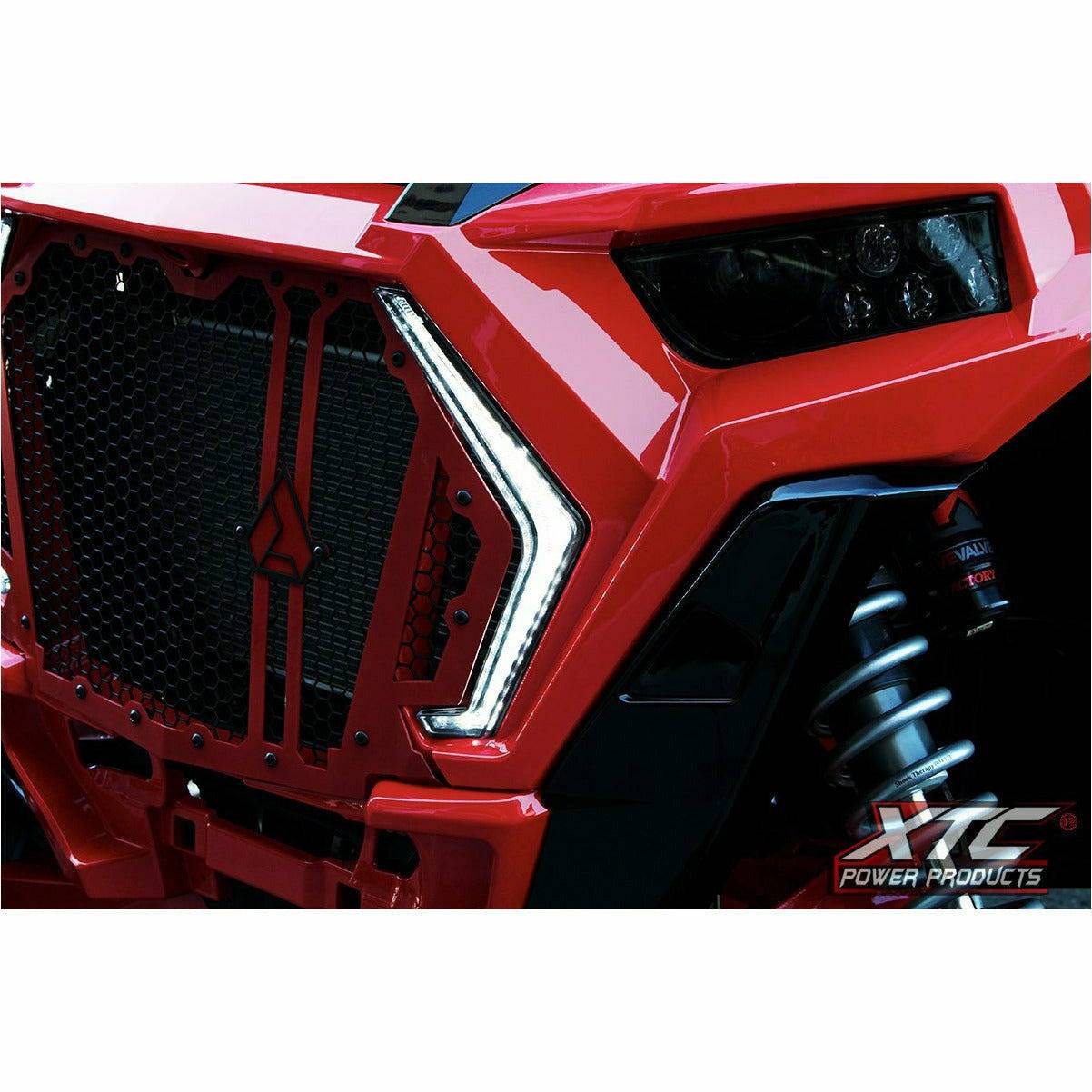Photo of Polaris RZR Front Fang Light Set by XTC Power Products - Premium Head Lights for UTVs / Side by Sides
