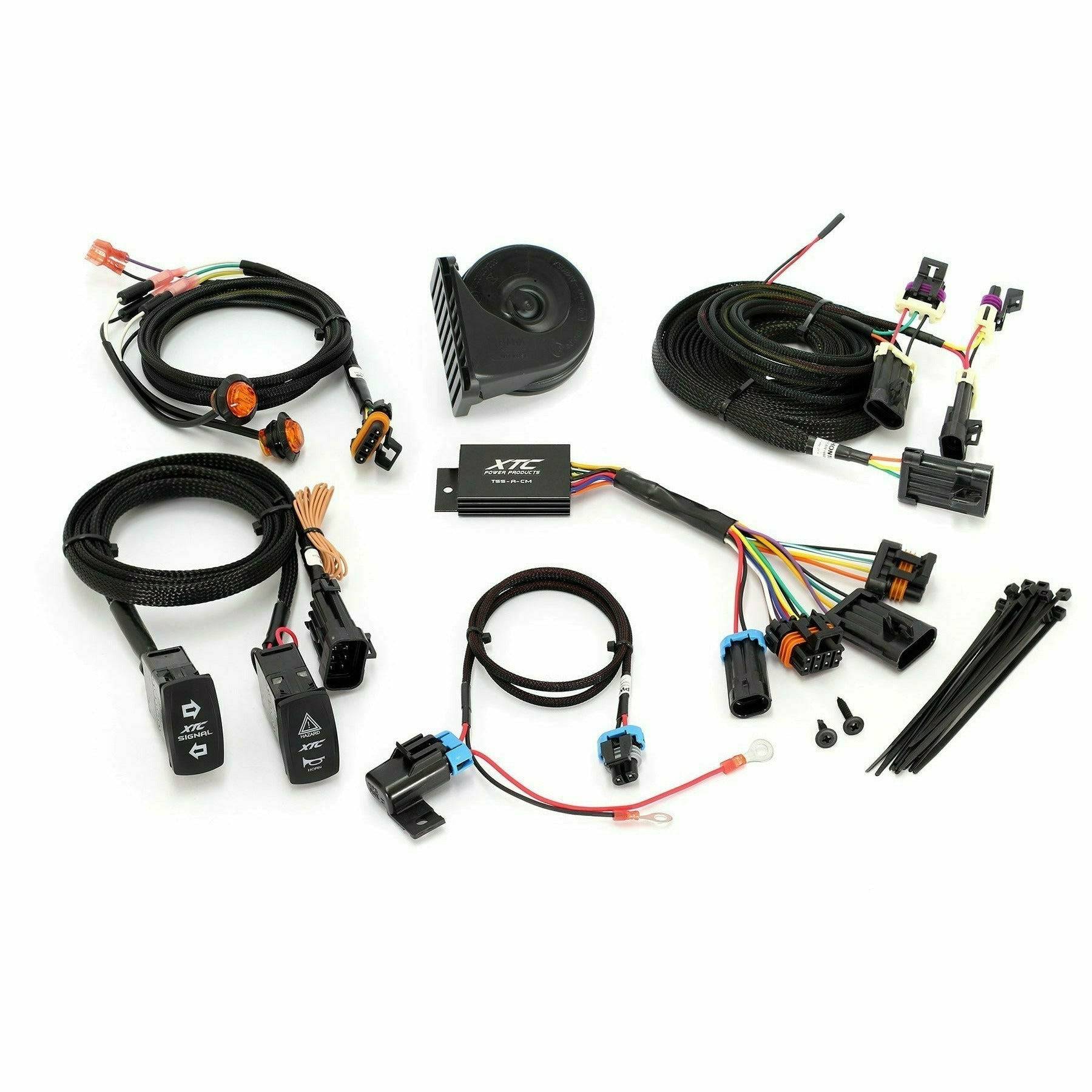 Photo of Honda Pioneer 700 / 1000 Self Canceling Turn Signal System with Horn by XTC Power Products - Premium Street Legal Kits for UTVs / Side by Sides
