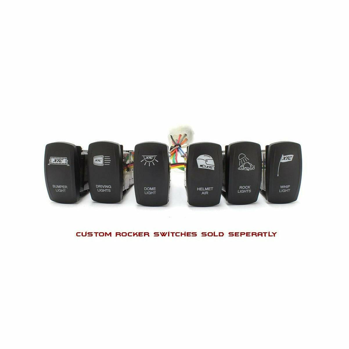 Photo of Honda Talon 6 Switch Power Control System (Switches Not Included) by XTC Power Products - Premium Rocker Switches for UTVs / Side by Sides