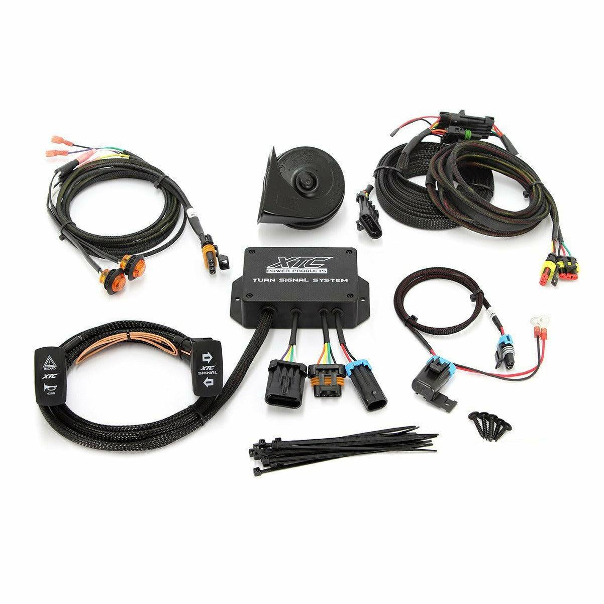 Photo of Polaris Ranger XP 1000 Ride Command Turn Signal System with Horn by XTC Power Products - Premium Street Legal Kits for UTVs / Side by Sides