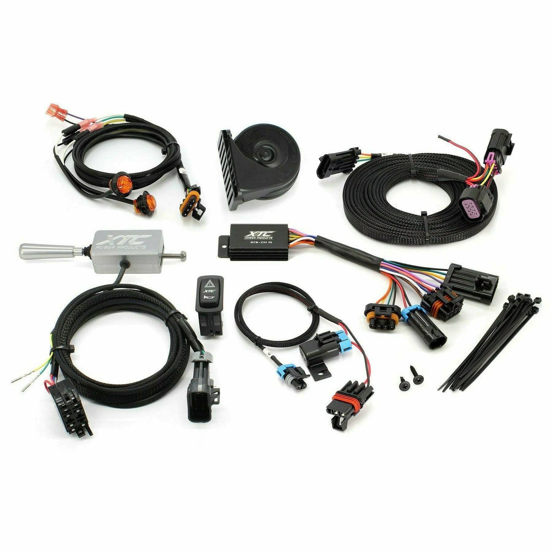 Photo of Polaris Ranger XP 1000 Ride Command Self Canceling Turn Signal System with Billet Lever by XTC Power Products - Premium Street Legal Kits for UTVs / Side by Sides