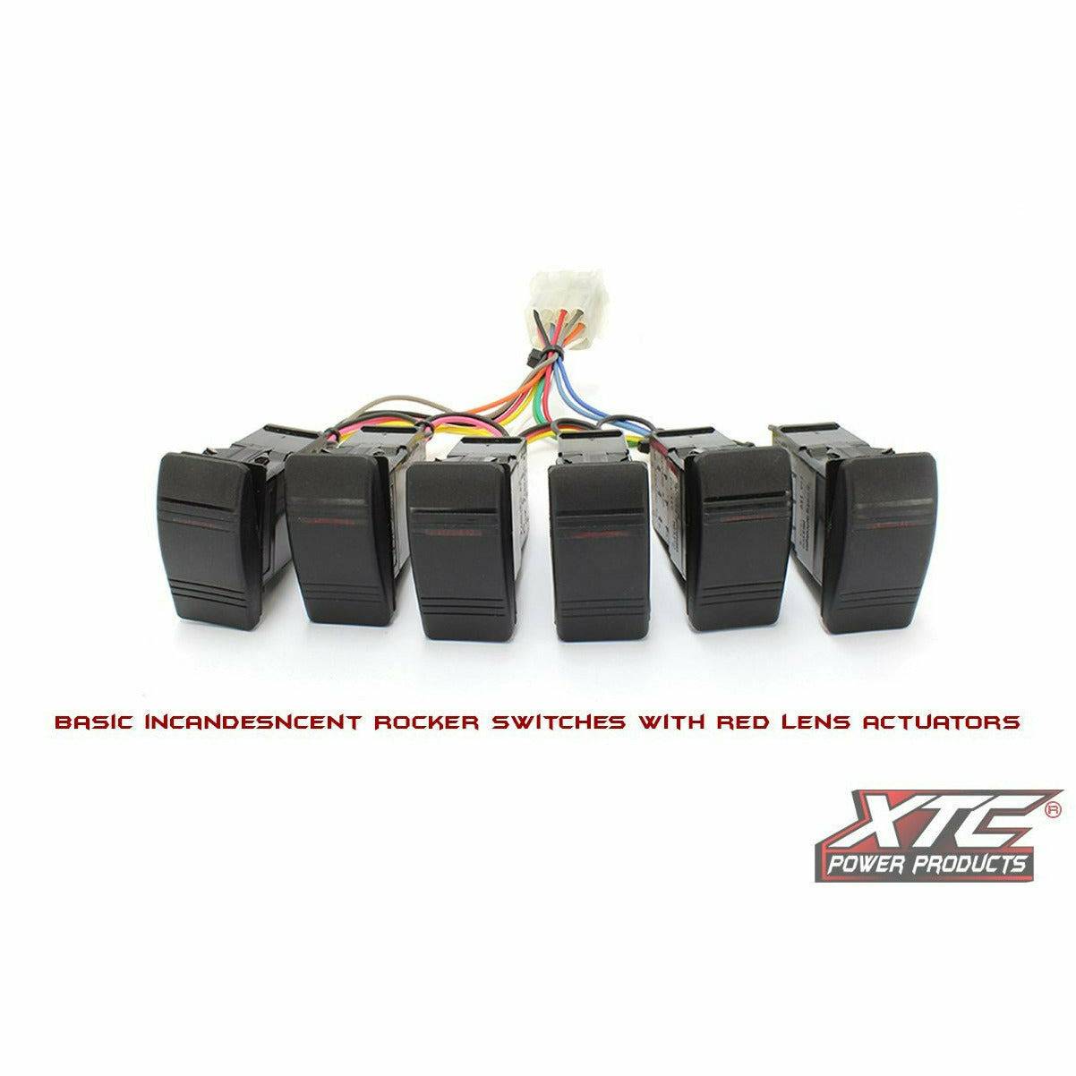 Photo of Polaris RZR (2019+) 6 Switch Power Control System by XTC Power Products - Premium Rocker Switches for UTVs / Side by Sides