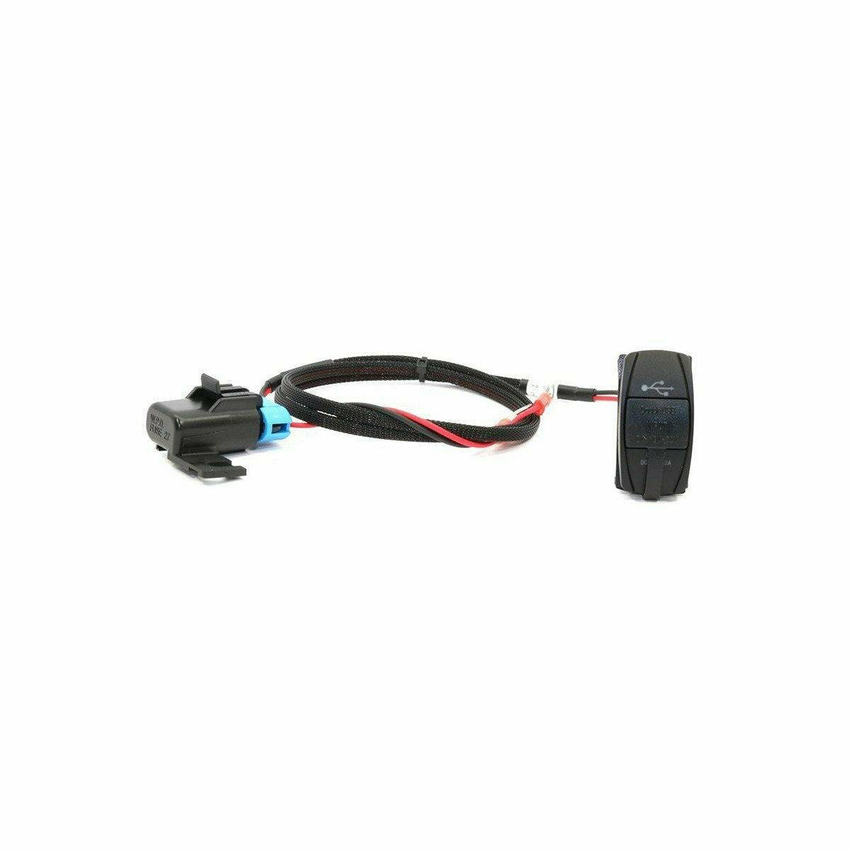 Photo of Polaris RZR Plug & Play Dual USB Power Port Rocker Switch by XTC Power Products - Premium Rocker Switches for UTVs / Side by Sides
