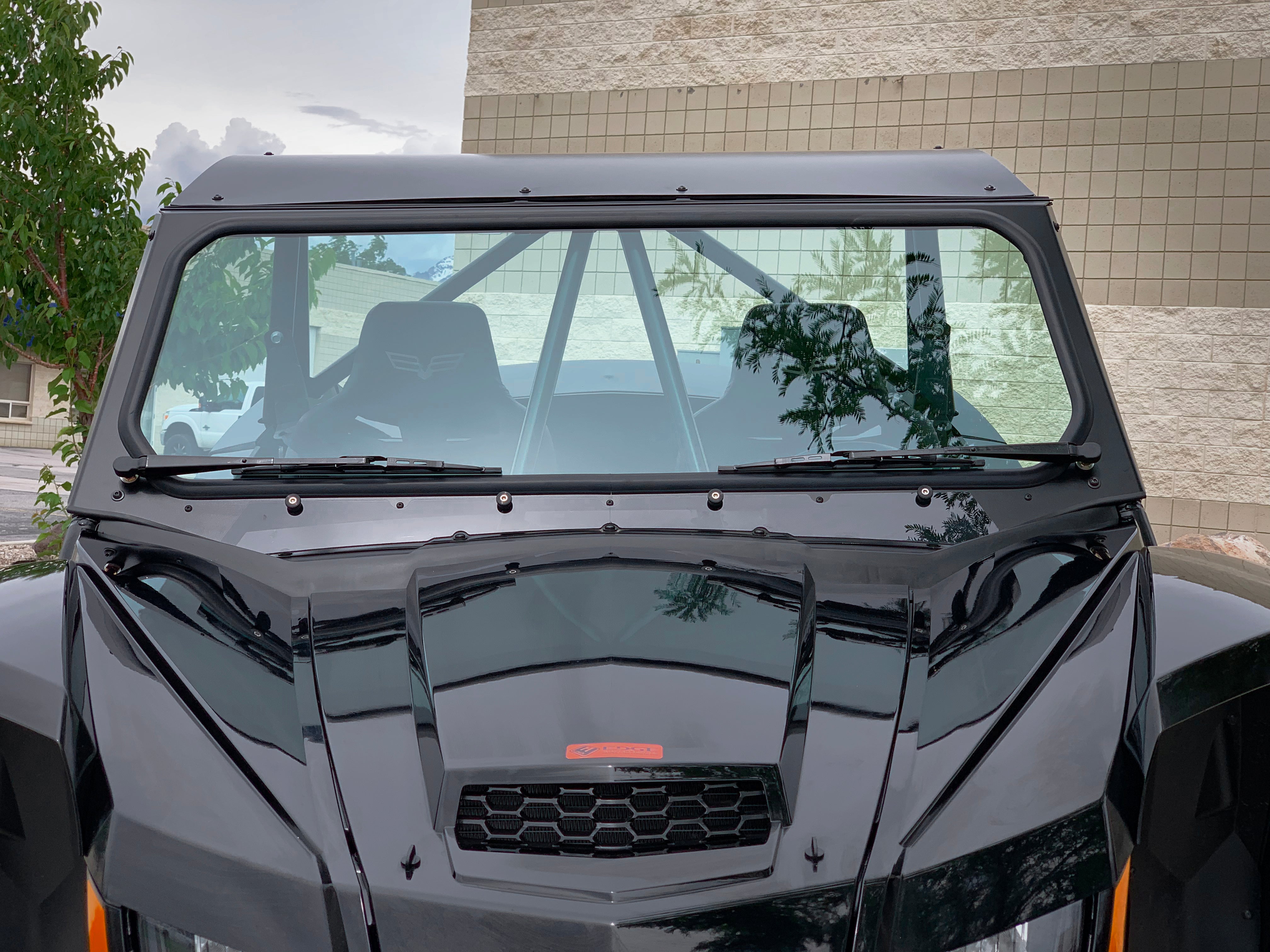 Photo of Wildcat XX Vented Glass Windshield with Wipers by UTVZILLA - Premium for UTVs / Side by Sides