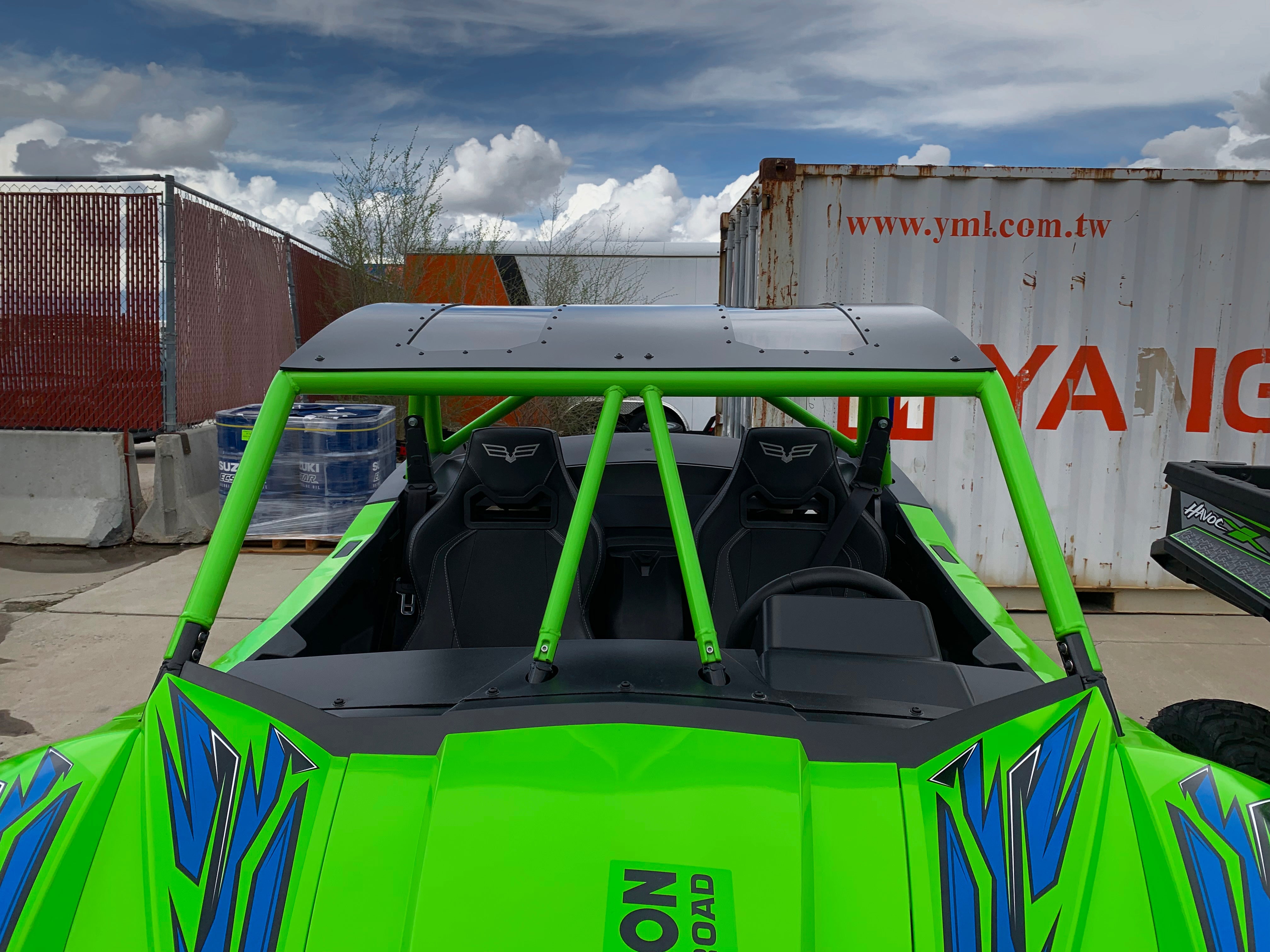Photo of Wild Cat Aluminum Roof with Sunroof by Moto Armor - Premium for UTVs / Side by Sides