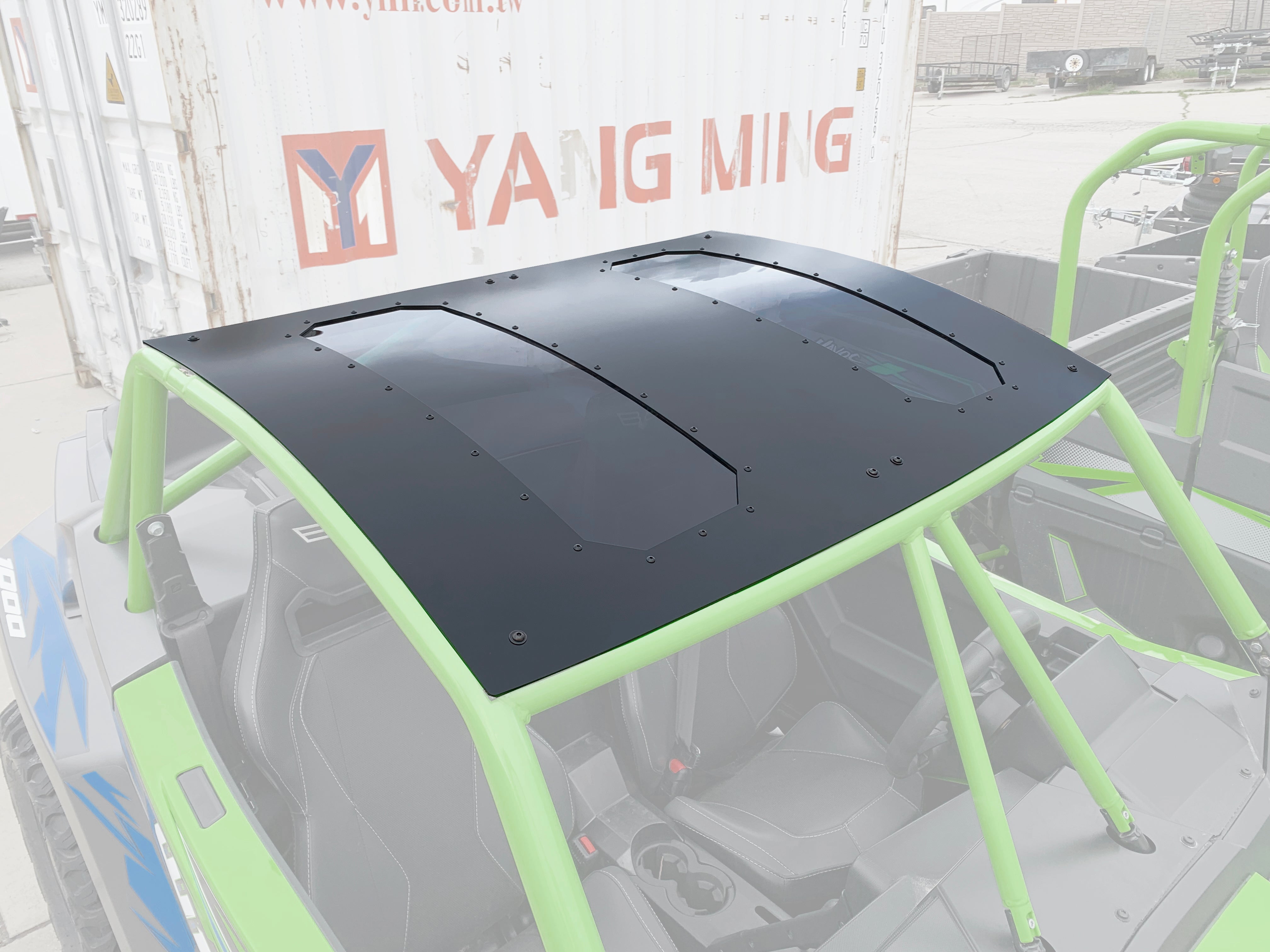 Photo of Wild Cat Aluminum Roof with Sunroof by Moto Armor - Premium for UTVs / Side by Sides