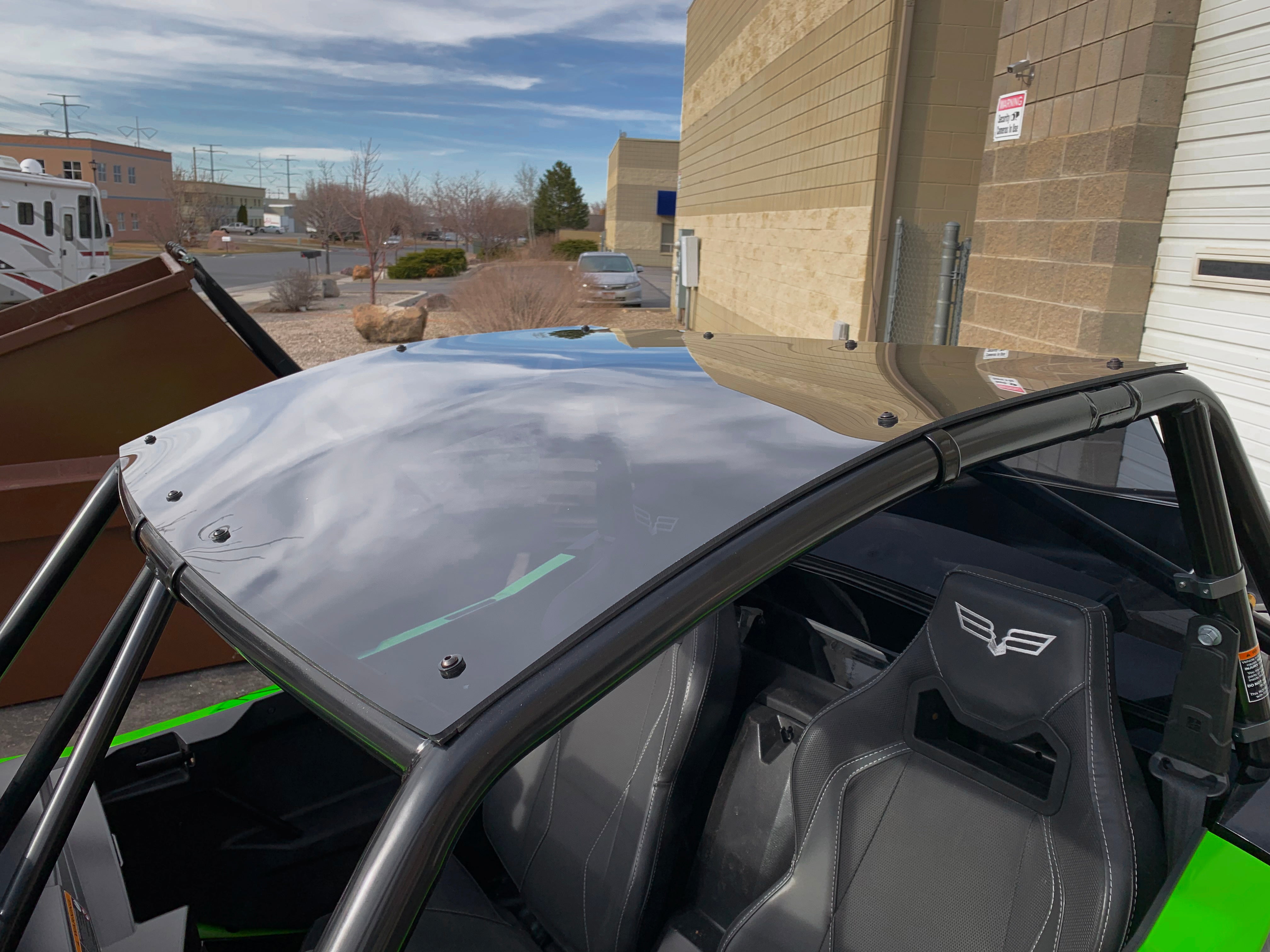 Photo of Tinted Polycarbonate Roof for WILDCAT/TEXTRON XX by UTVZILLA - Premium for UTVs / Side by Sides