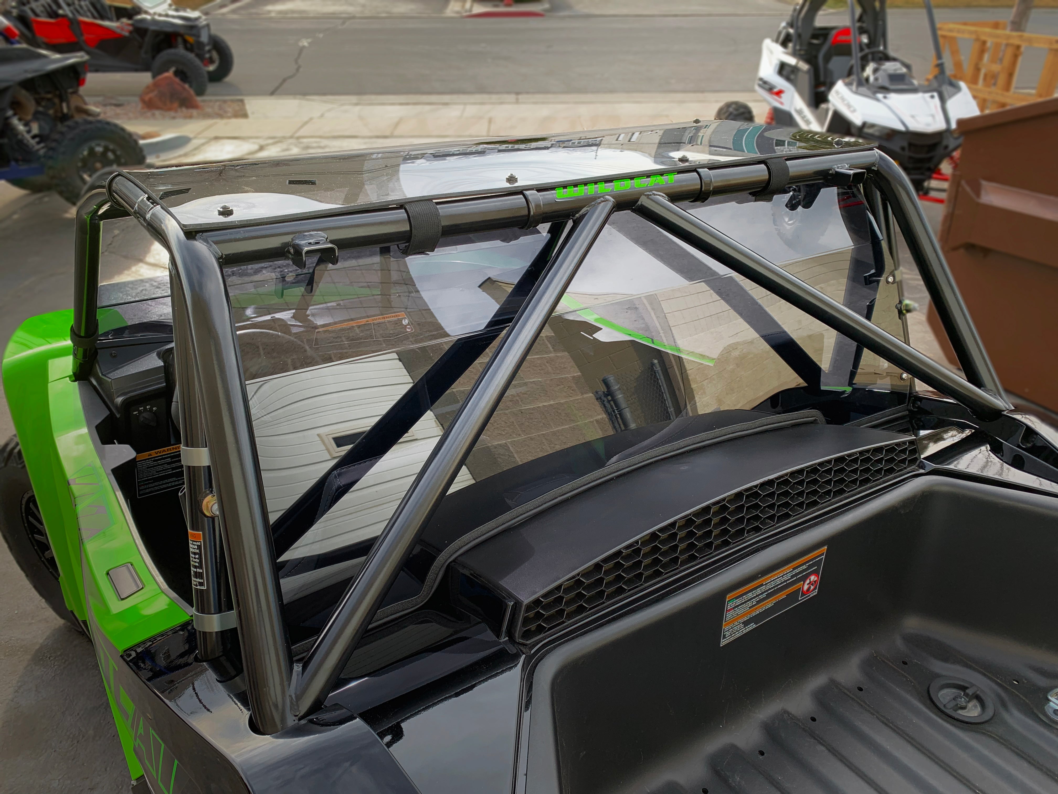Photo of Tinted Polycarbonate Roof for WILDCAT/TEXTRON XX by UTVZILLA - Premium for UTVs / Side by Sides