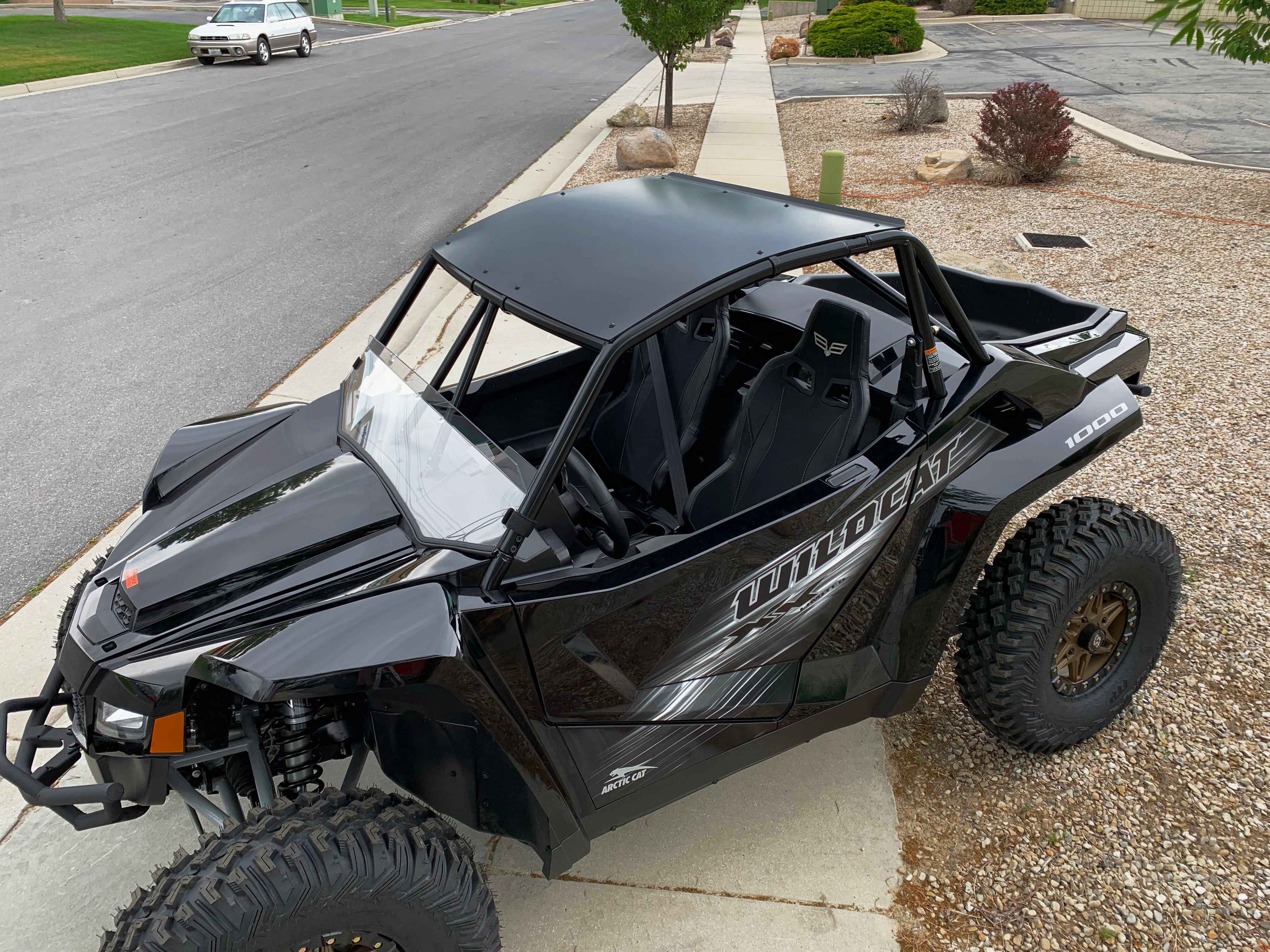 Photo of Wildcat XX Aluminum Roof (BLACK) by UTVZILLA - Premium for UTVs / Side by Sides