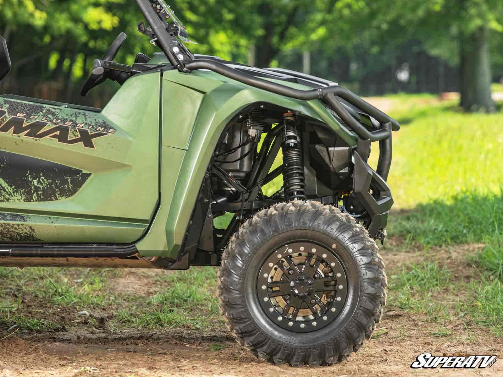 Photo of SuperATV Yamaha Wolverine RMAX 1000 Tubed Fender Guard by SuperATV - Premium Fenders & Fender Guards for UTVs / Side by Sides