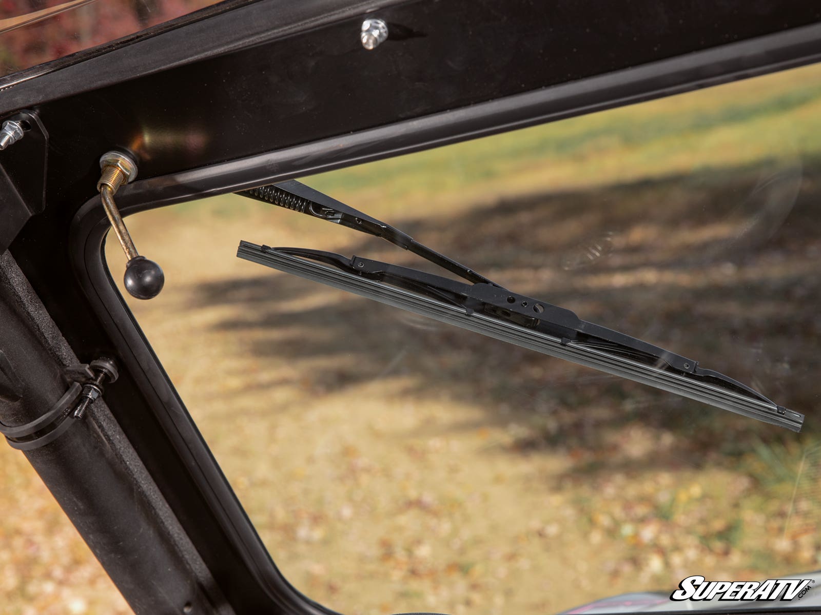Photo of SuperATV Yamaha Wolverine RMAX 1000 Glass Windshield by SuperATV - Premium Windshields for UTVs / Side by Sides
