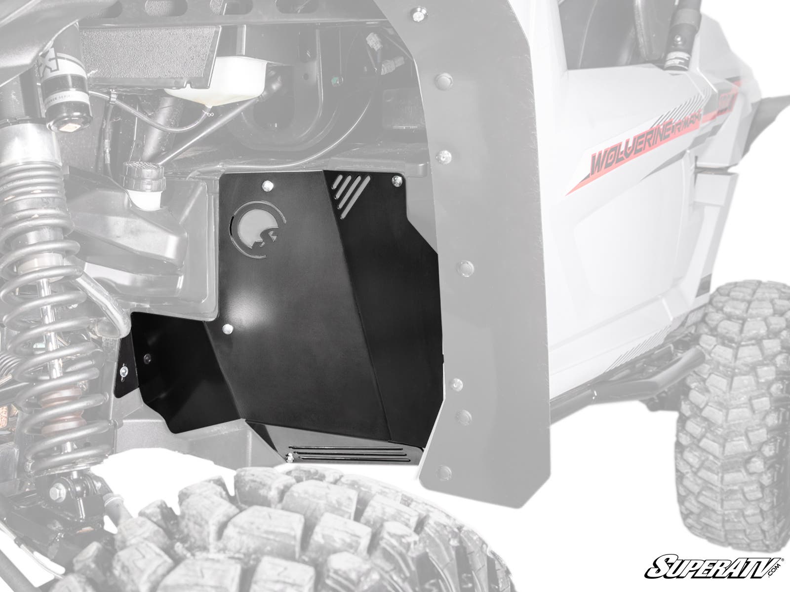 Photo of SuperATV Yamaha Wolverine RMAX Inner Fender Guards by SuperATV - Premium Fenders & Fender Guards for UTVs / Side by Sides
