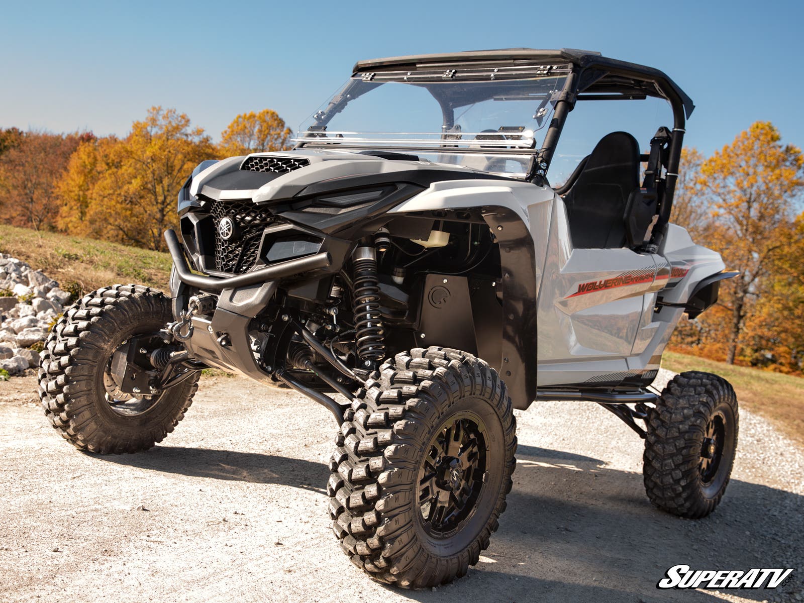 Photo of SuperATV Yamaha Wolverine RMAX Inner Fender Guards by SuperATV - Premium Fenders & Fender Guards for UTVs / Side by Sides