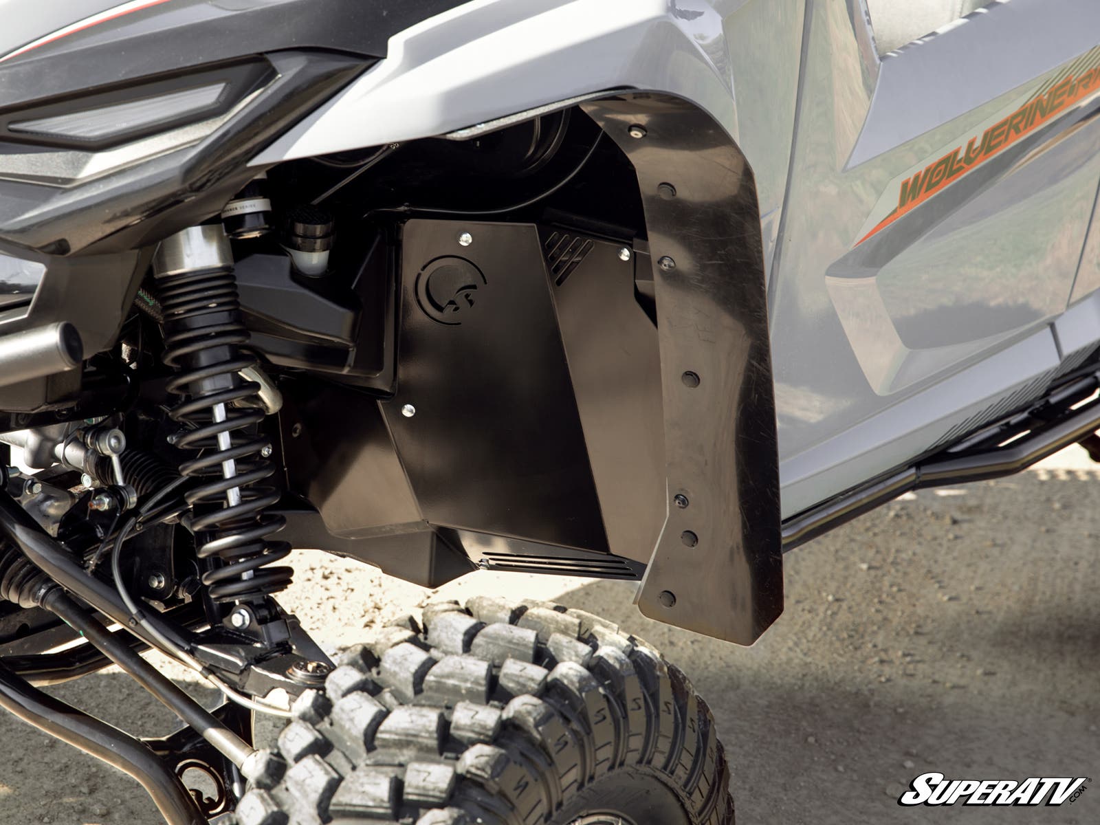 Photo of SuperATV Yamaha Wolverine RMAX Inner Fender Guards by SuperATV - Premium Fenders & Fender Guards for UTVs / Side by Sides