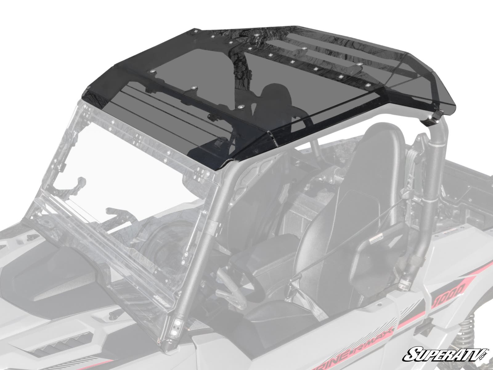 Photo of SuperATV Yamaha Wolverine RMAX 1000 Tinted Roof by SuperATV - Premium Roofs for UTVs / Side by Sides