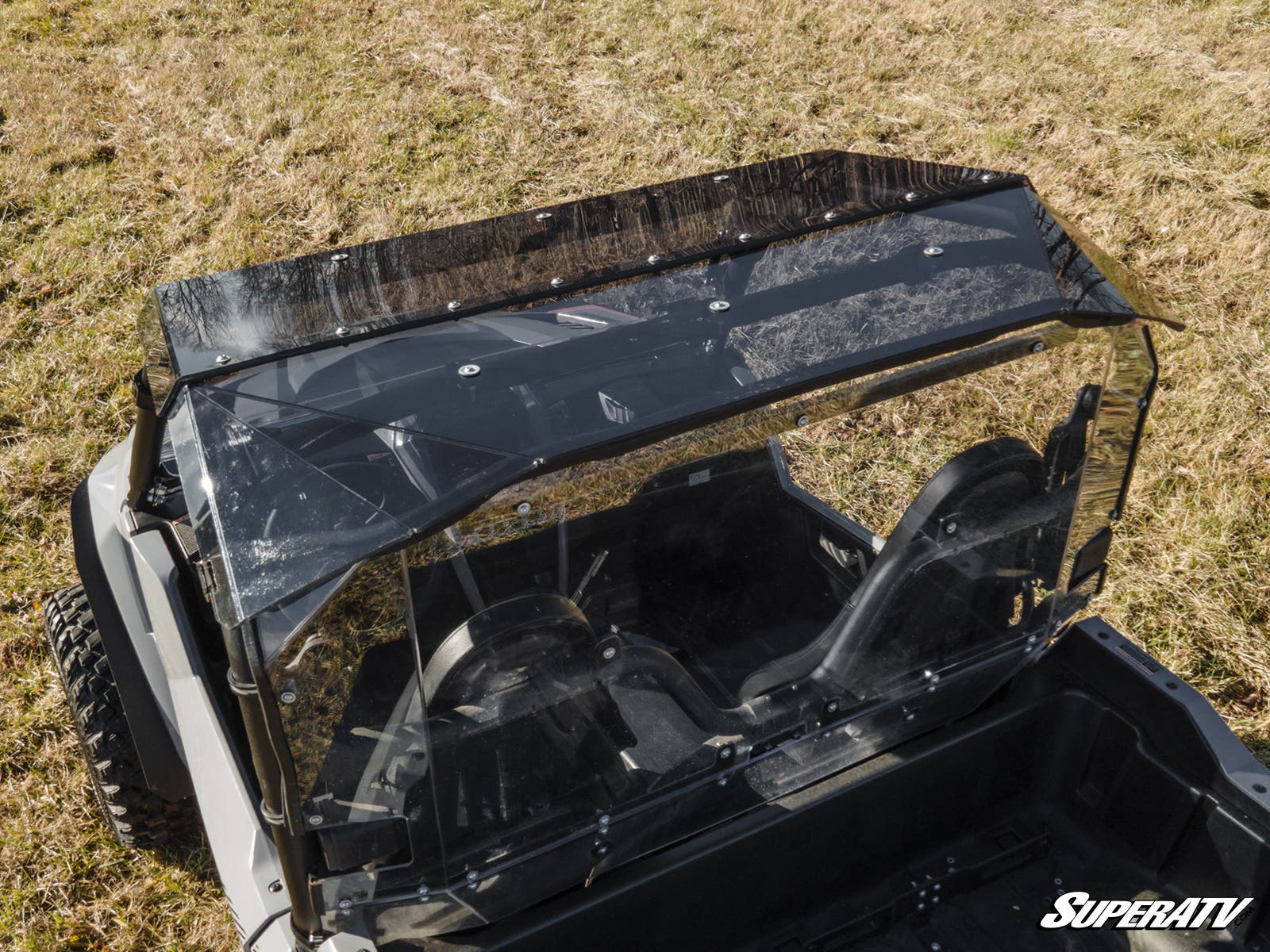 Photo of SuperATV Yamaha Wolverine RMAX 1000 Tinted Roof by SuperATV - Premium Roofs for UTVs / Side by Sides