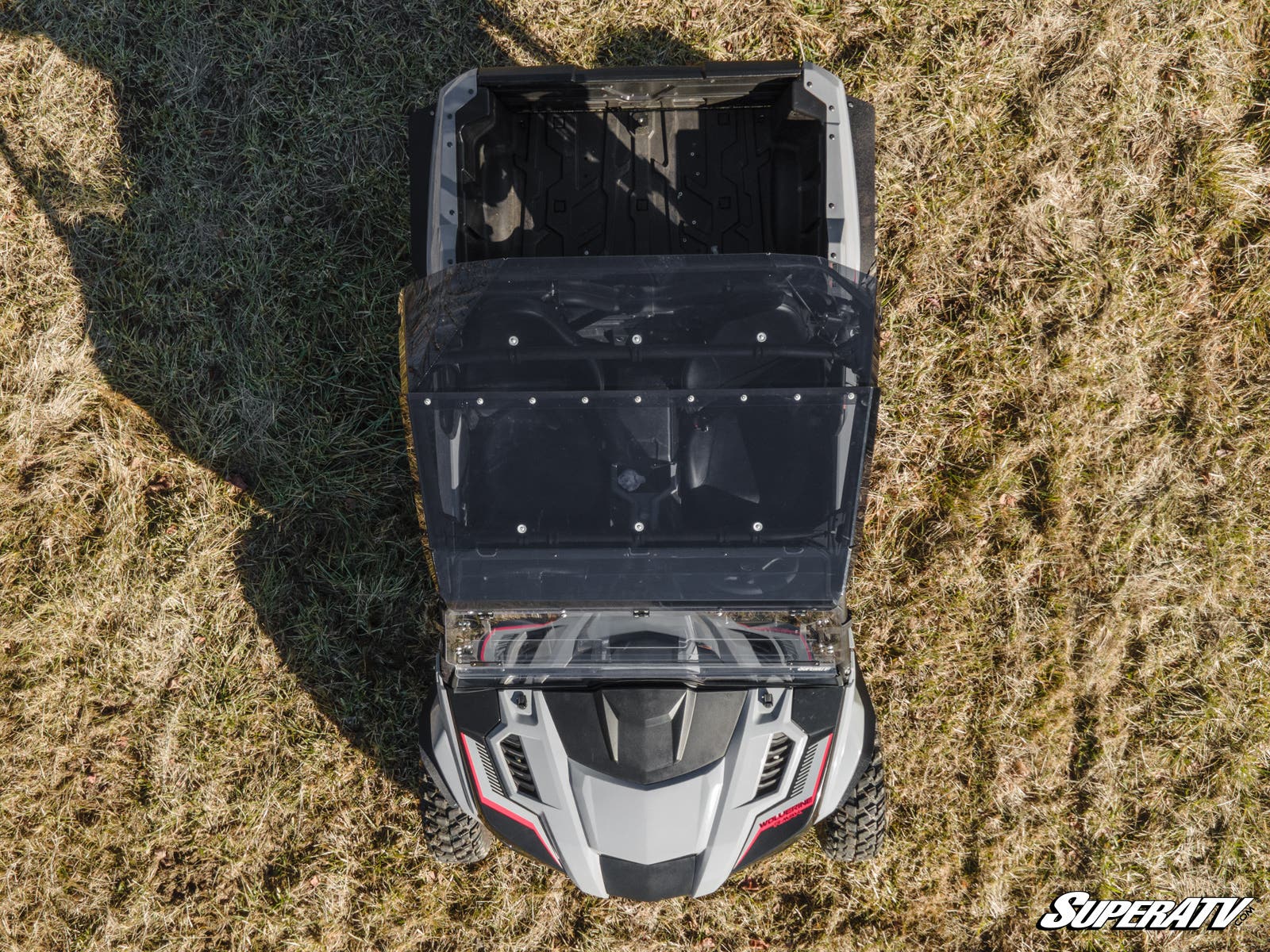 Photo of SuperATV Yamaha Wolverine RMAX 1000 Tinted Roof by SuperATV - Premium Roofs for UTVs / Side by Sides