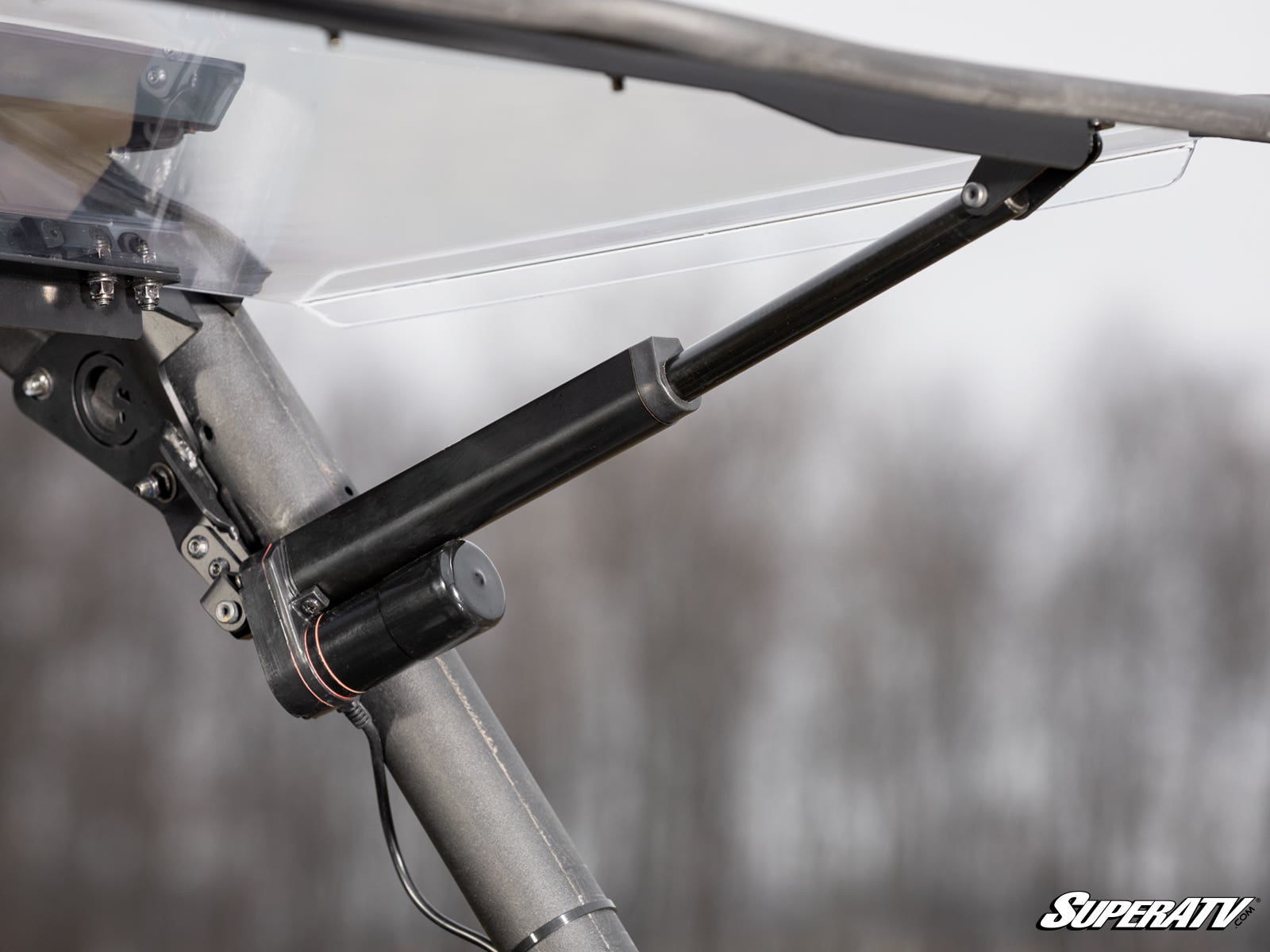 Photo of SuperATV Yamaha Wolverine RMAX MaxDrive Power Flip Windshield by SuperATV - Premium Windshields for UTVs / Side by Sides
