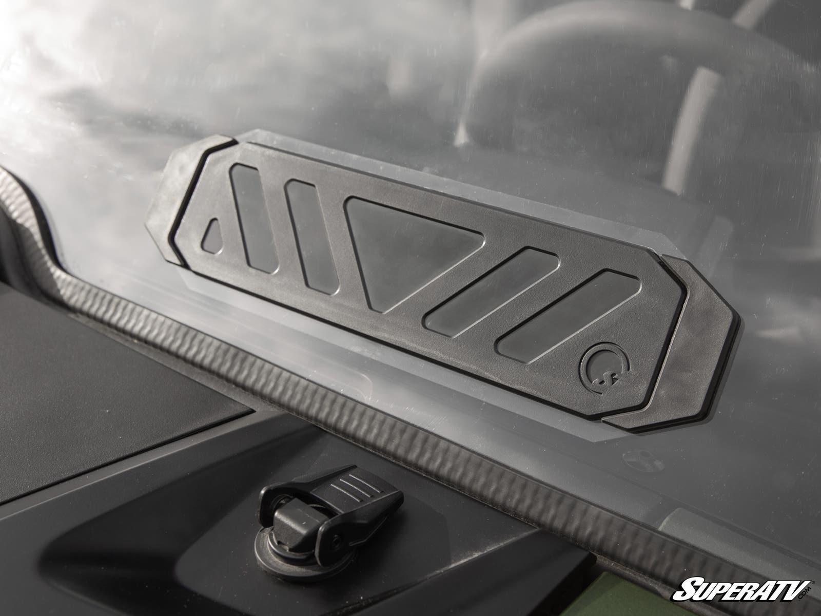 Photo of SuperATV Yamaha Wolverine RMAX Vented Full Windshield by SuperATV - Premium Windshields for UTVs / Side by Sides