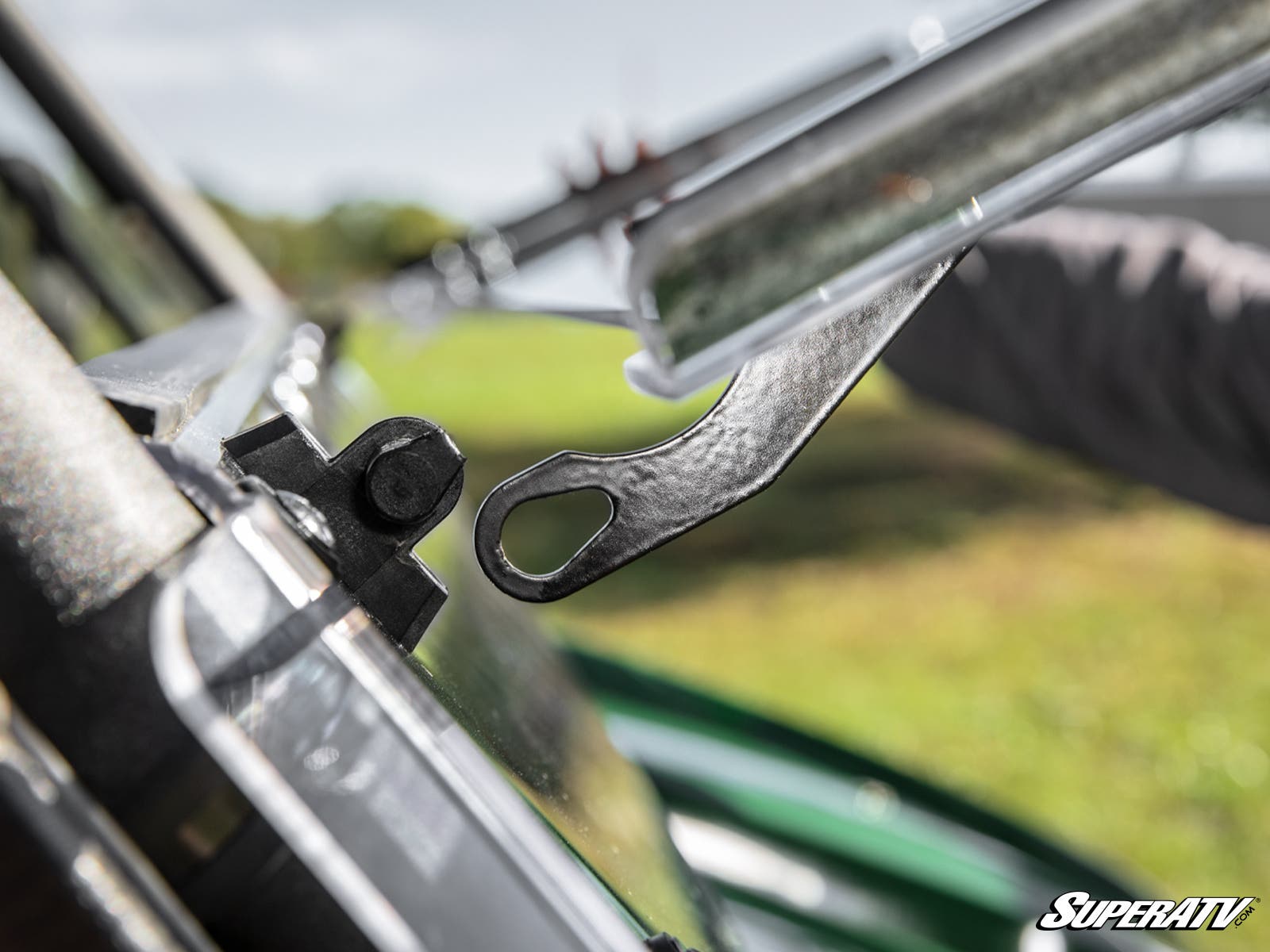 Photo of SuperATV Honda Pioneer 1000 Scratch-Resistant 3-in-1 Windshield by SuperATV - Premium Windshields for UTVs / Side by Sides