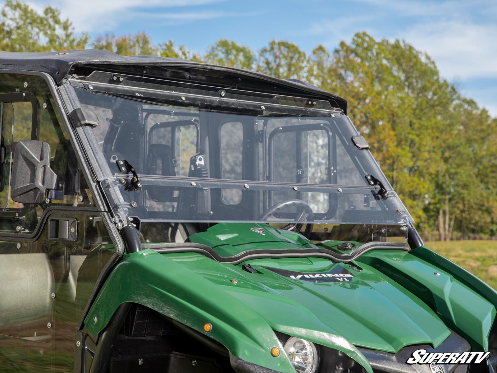 Photo of SuperATV Yamaha Viking 3-in-1 Windshield by SuperATV - Premium Windshields for UTVs / Side by Sides