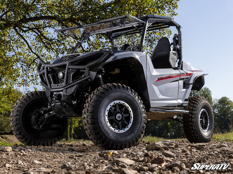 Yamaha Wolverine X4 850 Scratch-Resistant Flip Windshield