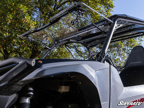 Yamaha Wolverine X4 850 Scratch-Resistant Flip Windshield