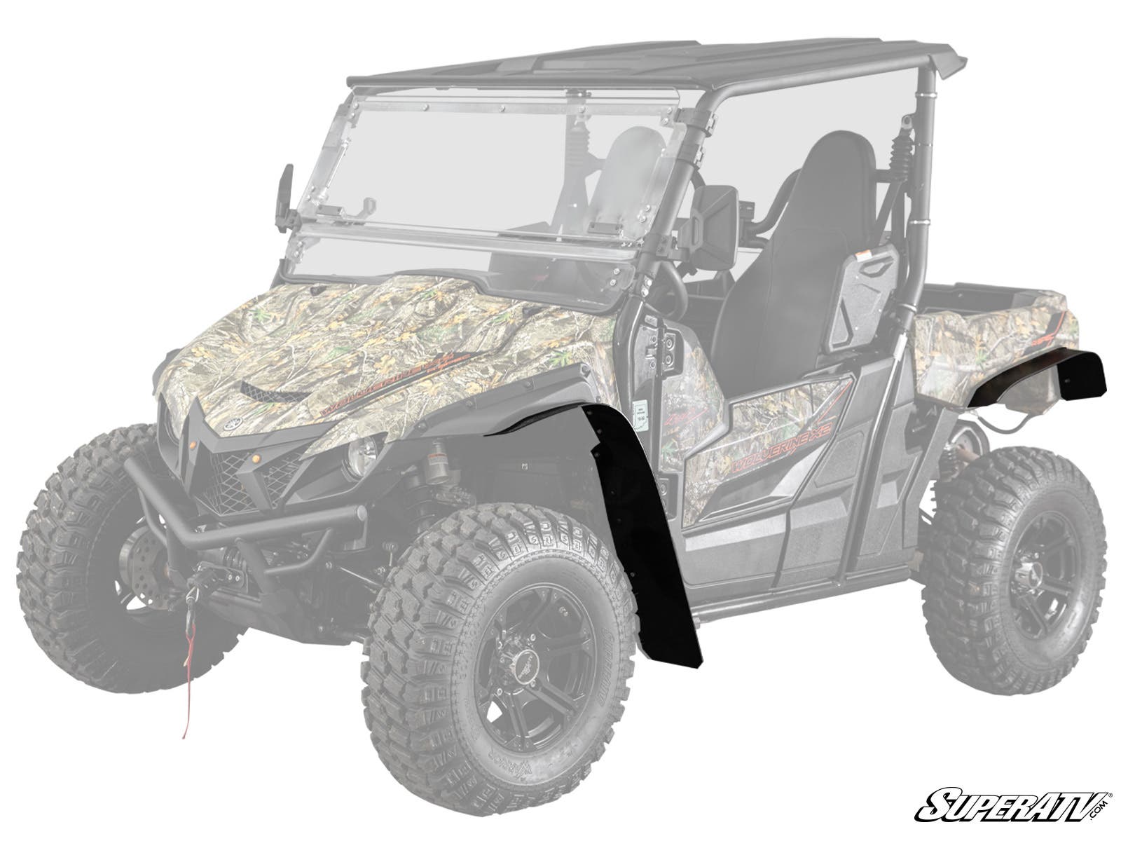 Photo of SuperATV Yamaha Wolverine X2 850 Low Profile Fender Flares by SuperATV - Premium Fenders & Fender Guards for UTVs / Side by Sides