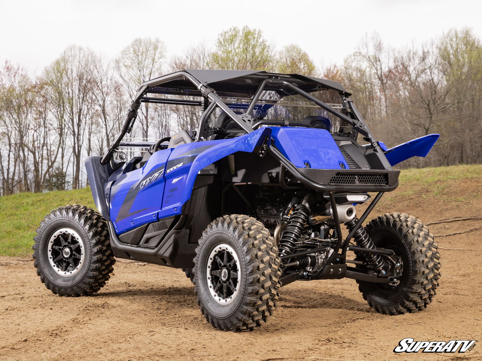 Photo of SuperATV Yamaha YXZ Rear Windshield by SuperATV - Premium Windshields for UTVs / Side by Sides