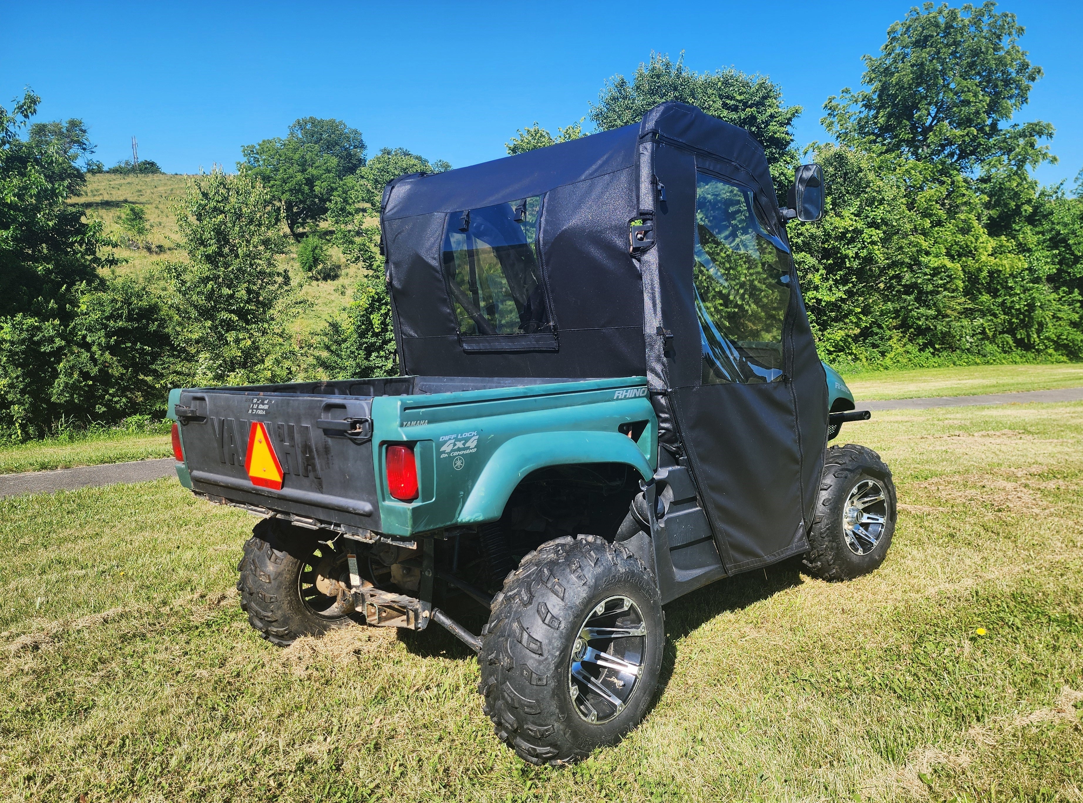 Photo of Yamaha Rhino - Door/Rear Window Combo (Full Doors) by 3 Star UTV - Premium Enclosures for UTVs / Side by Sides