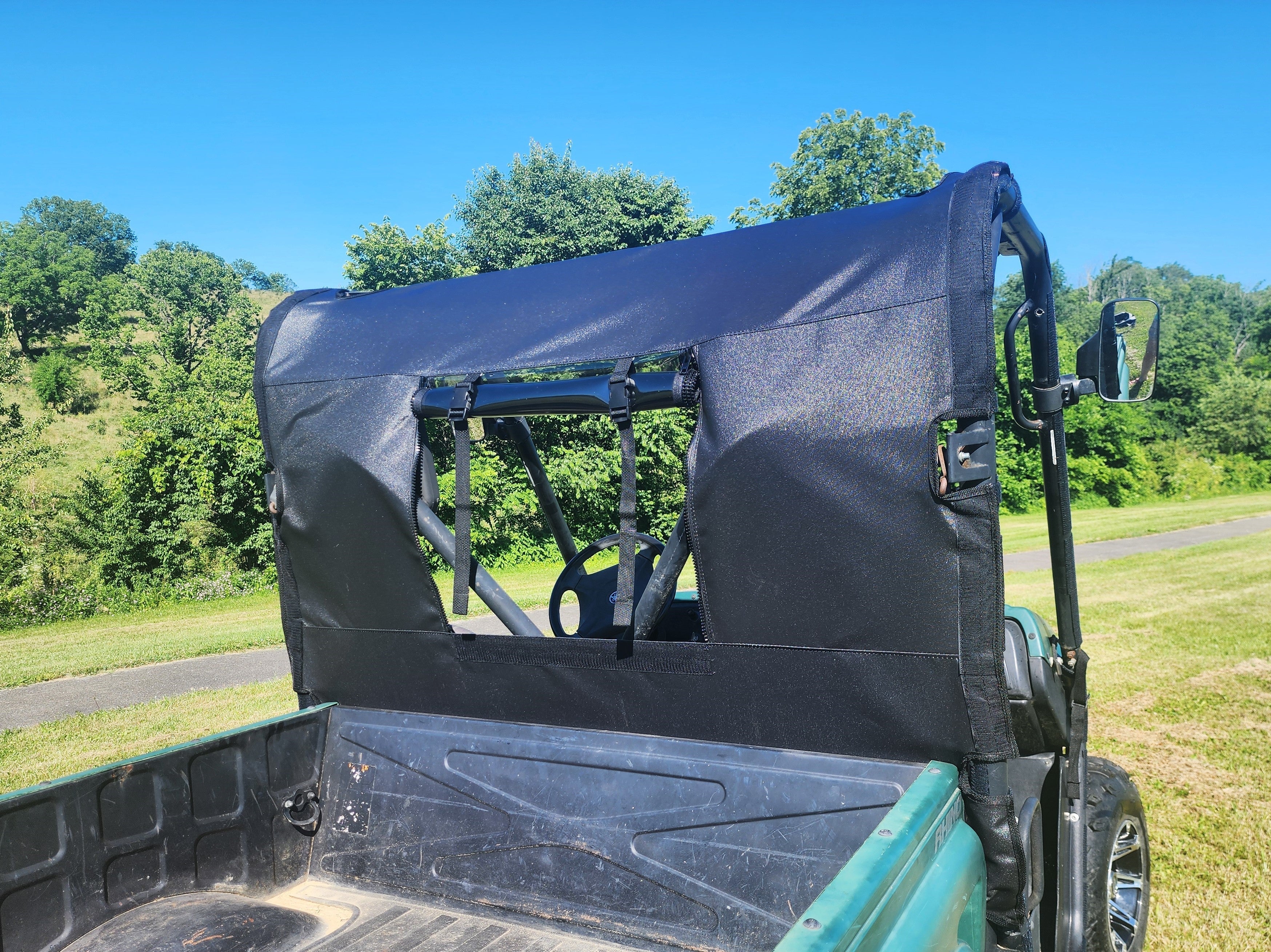 Photo of Yamaha Rhino - Door/Rear Window Combo (Full Doors) by 3 Star UTV - Premium Enclosures for UTVs / Side by Sides