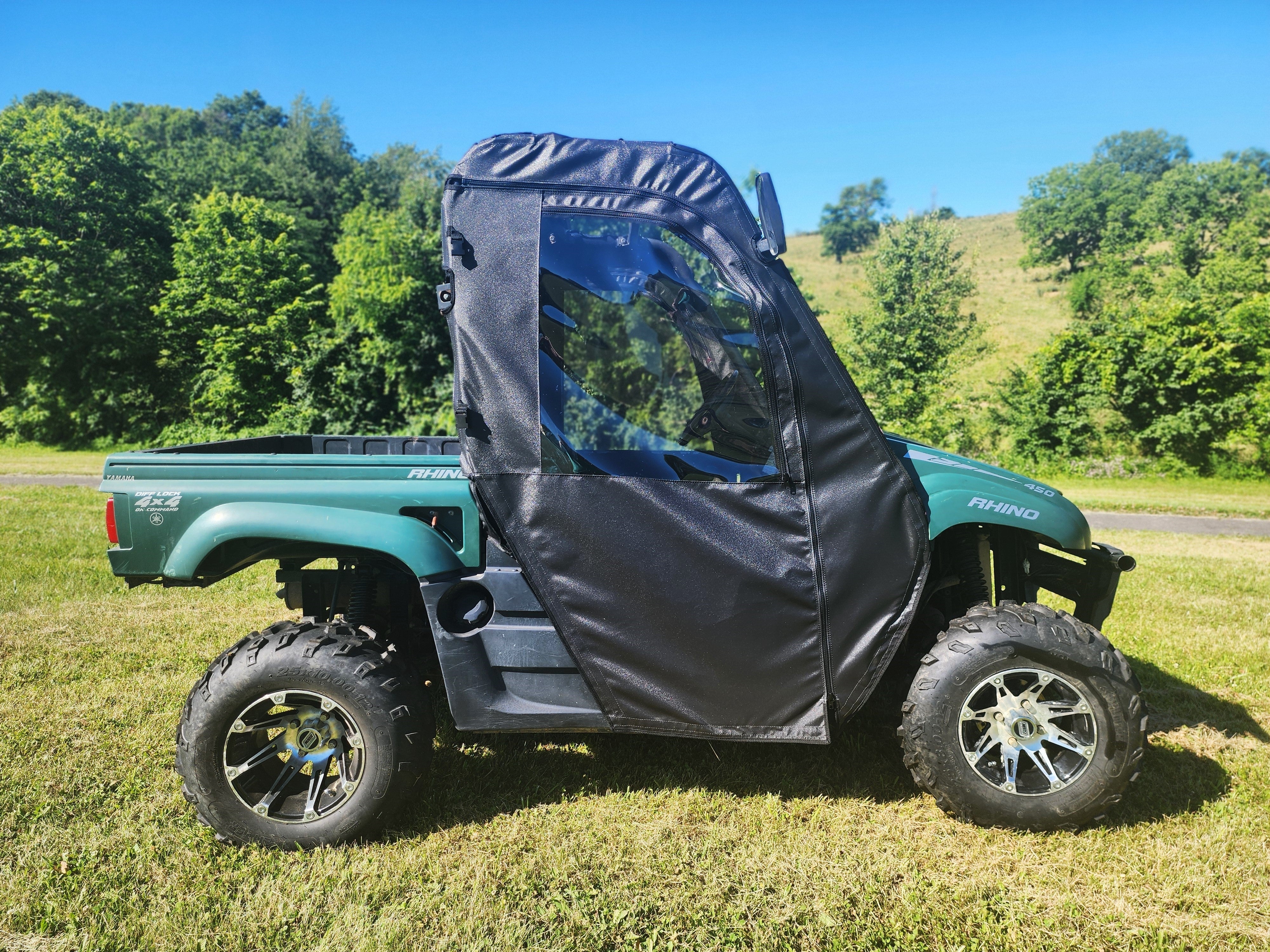 Photo of Yamaha Rhino - Door/Rear Window Combo (Full Doors) by 3 Star UTV - Premium Enclosures for UTVs / Side by Sides