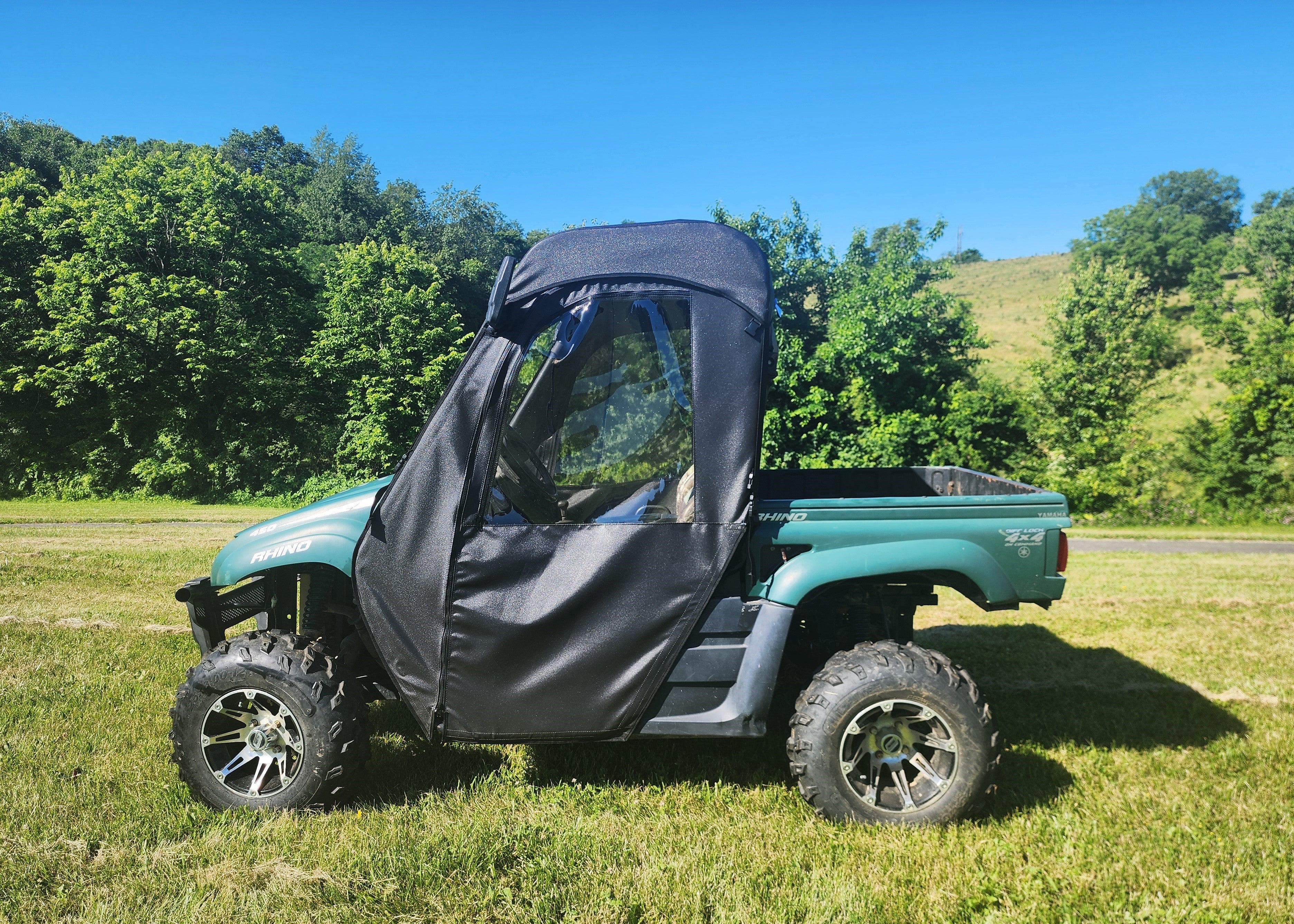 Photo of Yamaha Rhino - Full Cab Enclosure for Hard Windshield (Full Doors) by 3 Star UTV - Premium Enclosures for UTVs / Side by Sides