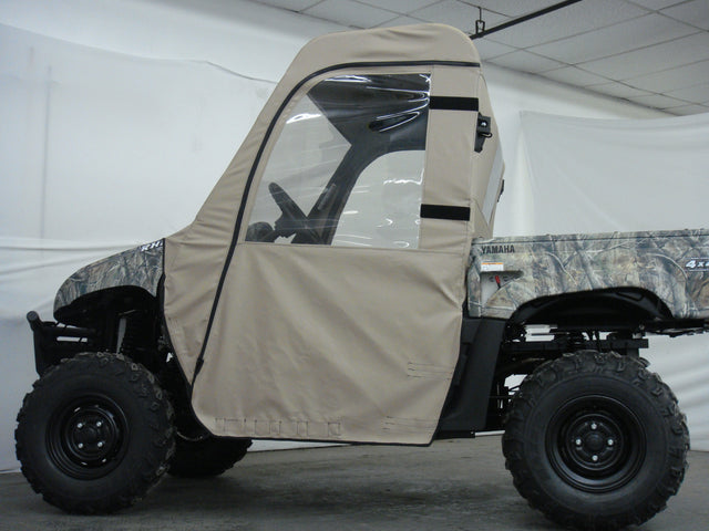 Photo of Yamaha Rhino - Full Cab Enclosure with Vinyl Windshield (Full Doors) by 3 Star UTV - Premium Enclosures for UTVs / Side by Sides