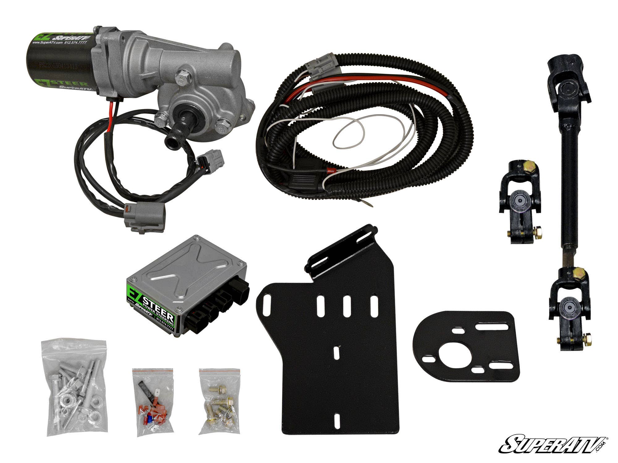 Photo of SuperATV Yamaha Rhino Power Steering Kit by SuperATV - Premium Power Steering Kits for UTVs / Side by Sides