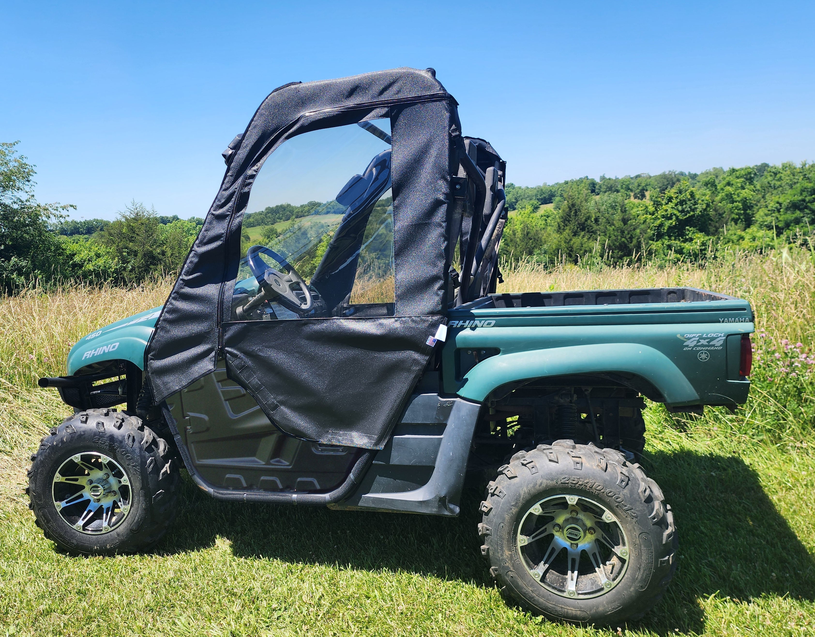 Photo of Yamaha Rhino - Soft Doors by 3 Star UTV - Premium Enclosures for UTVs / Side by Sides