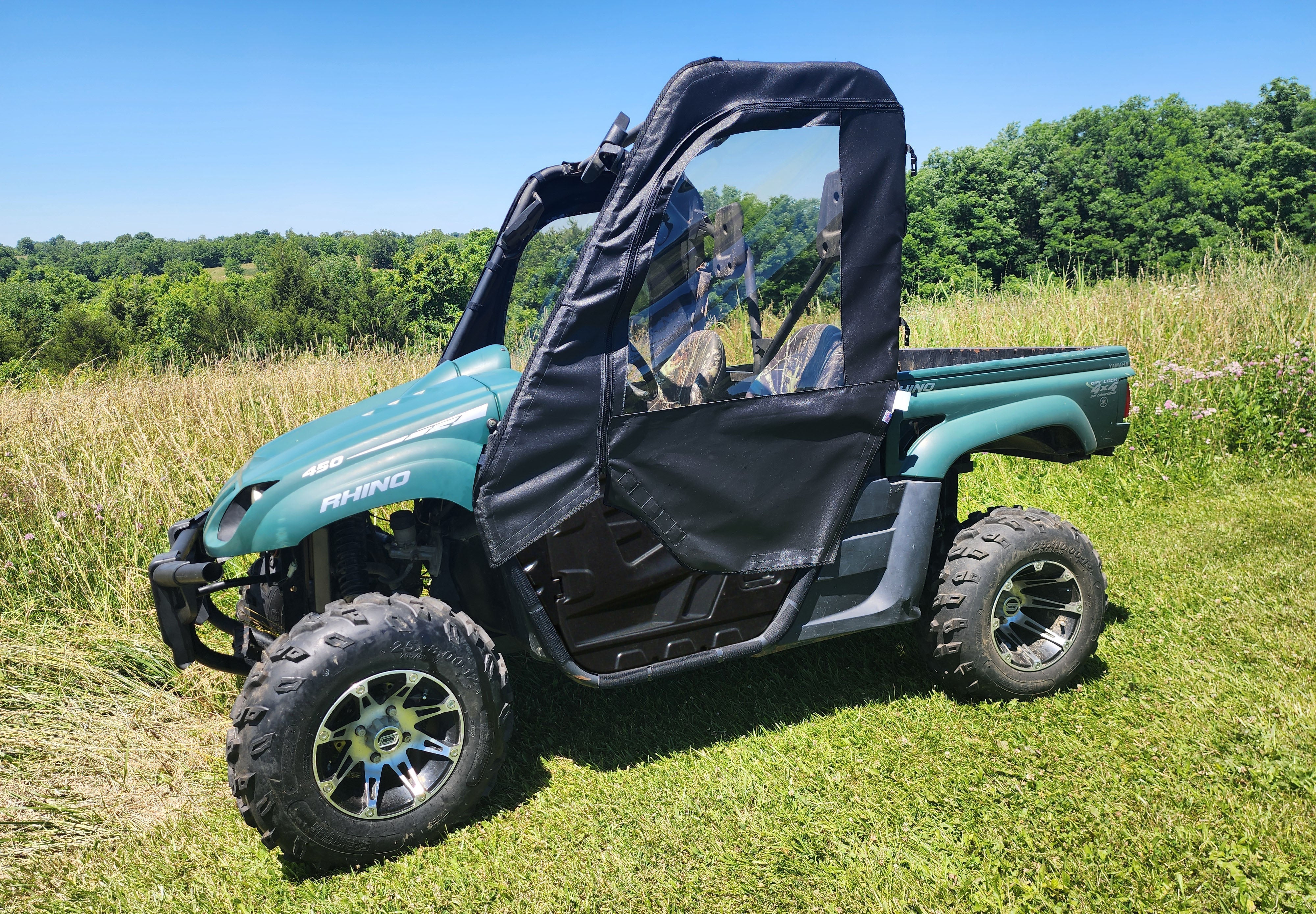 Photo of Yamaha Rhino - Soft Doors by 3 Star UTV - Premium Enclosures for UTVs / Side by Sides
