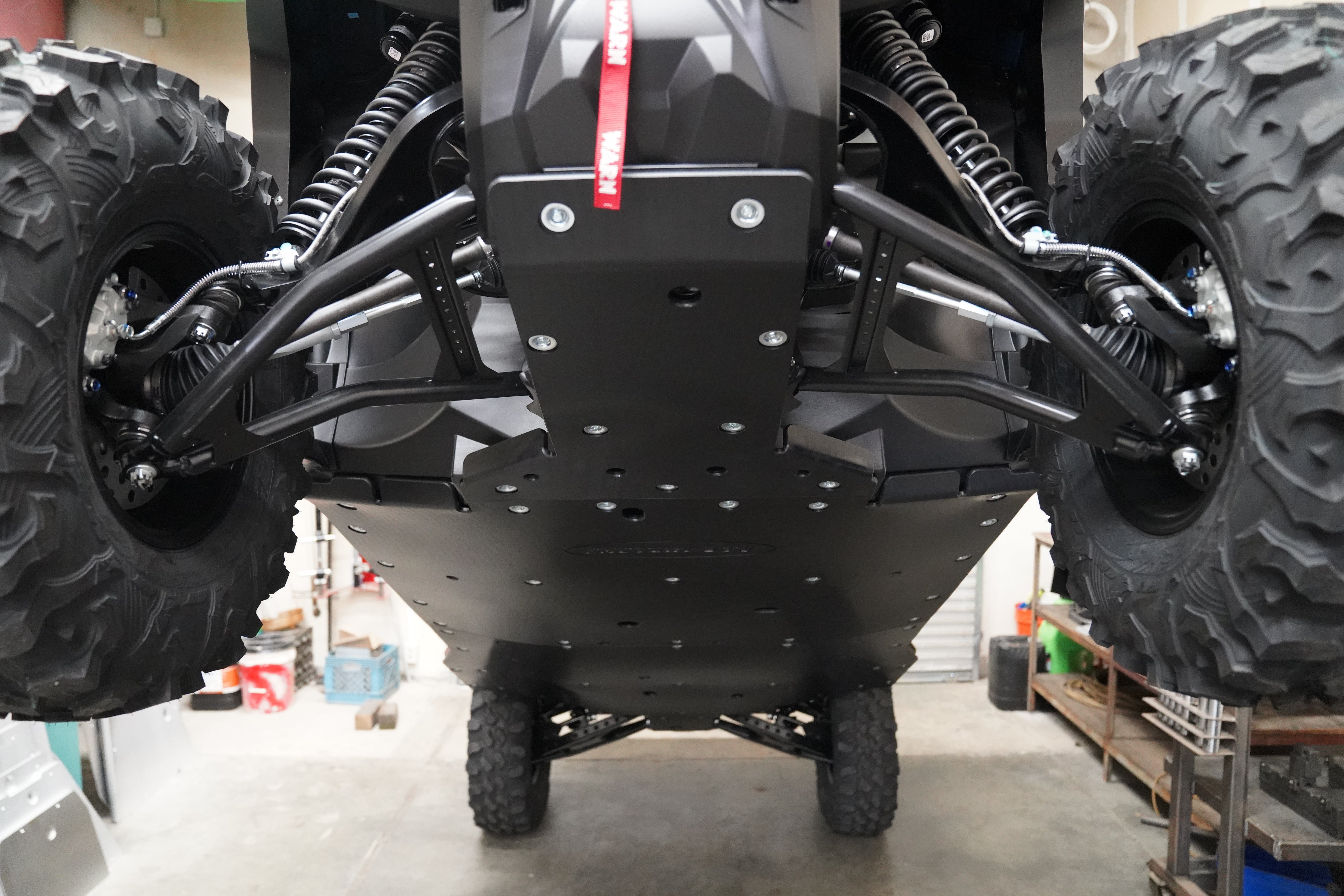 Yamaha Wolverine RMAX 4 (2025+) UHMW Skid Plate