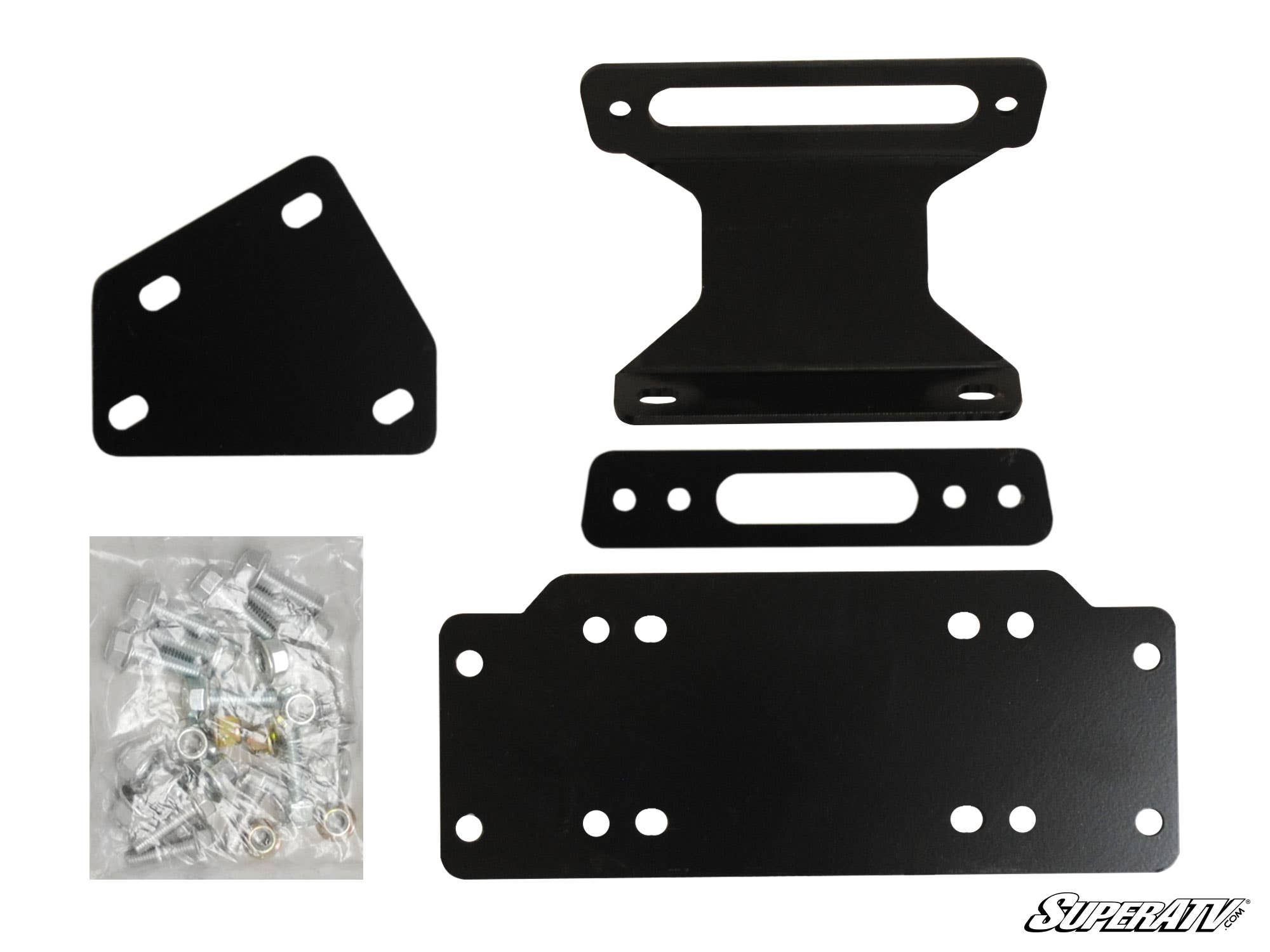 Photo of SuperATV Yamaha Viking 700 Winch Mounting Plate by SuperATV - Premium Winches & Winch Mounts for UTVs / Side by Sides