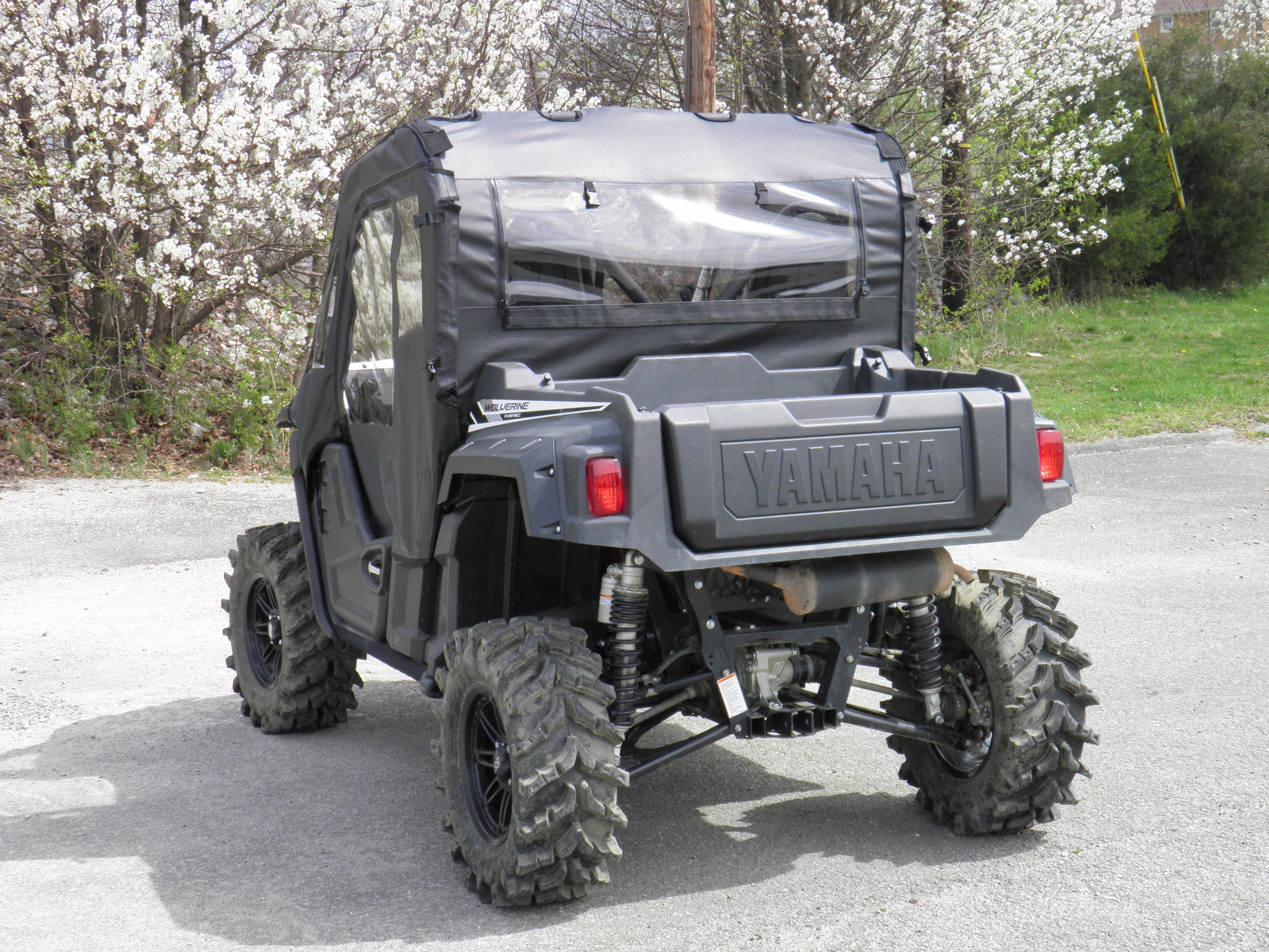 Photo of Yamaha Wolverine - Door/Rear Window Combo (Half Doors) by 3 Star UTV - Premium Enclosures for UTVs / Side by Sides