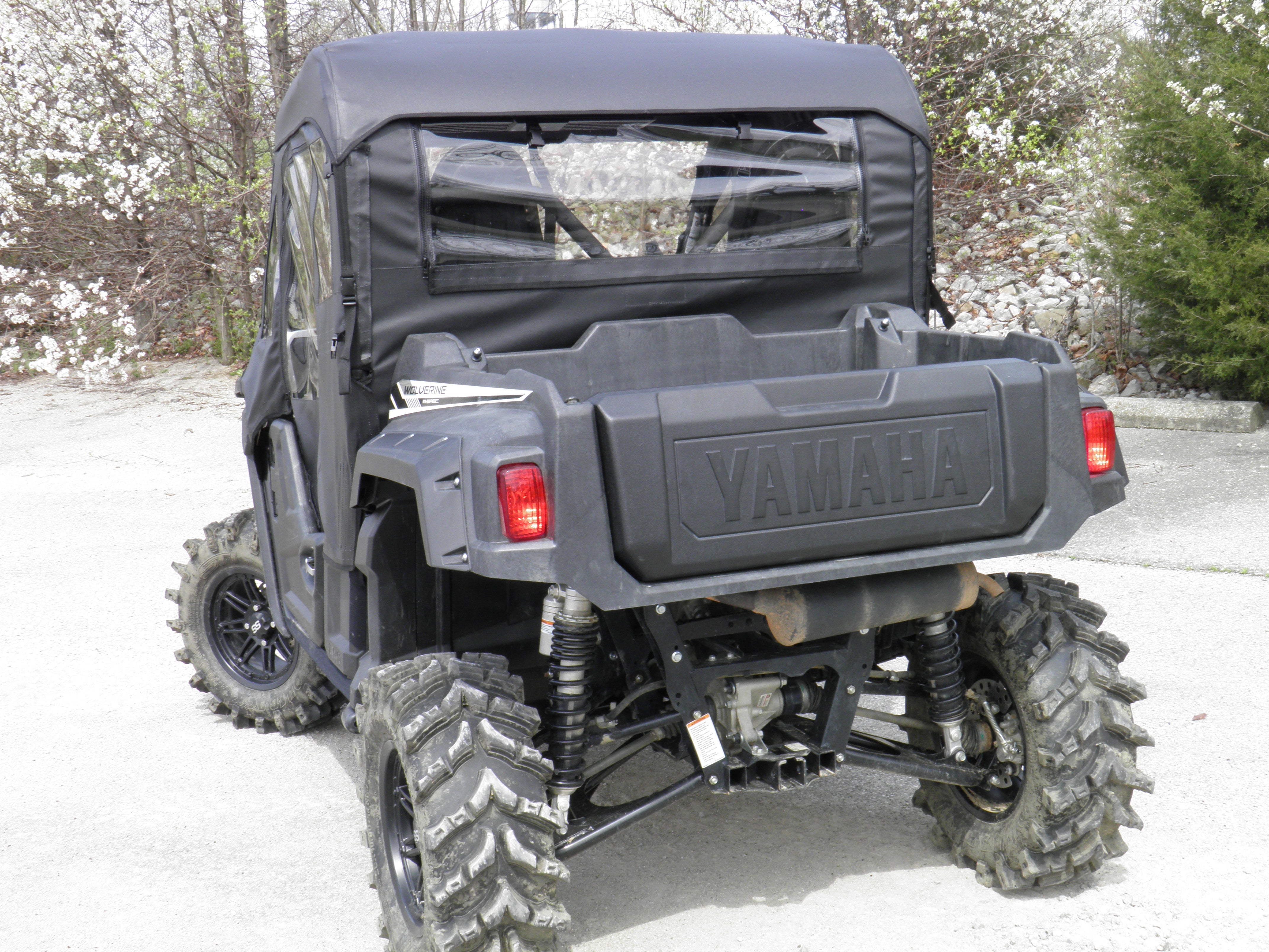 Photo of Yamaha Wolverine - Full Cab Enclosure for Hard Windshield (Full Doors) by 3 Star UTV - Premium Enclosures for UTVs / Side by Sides